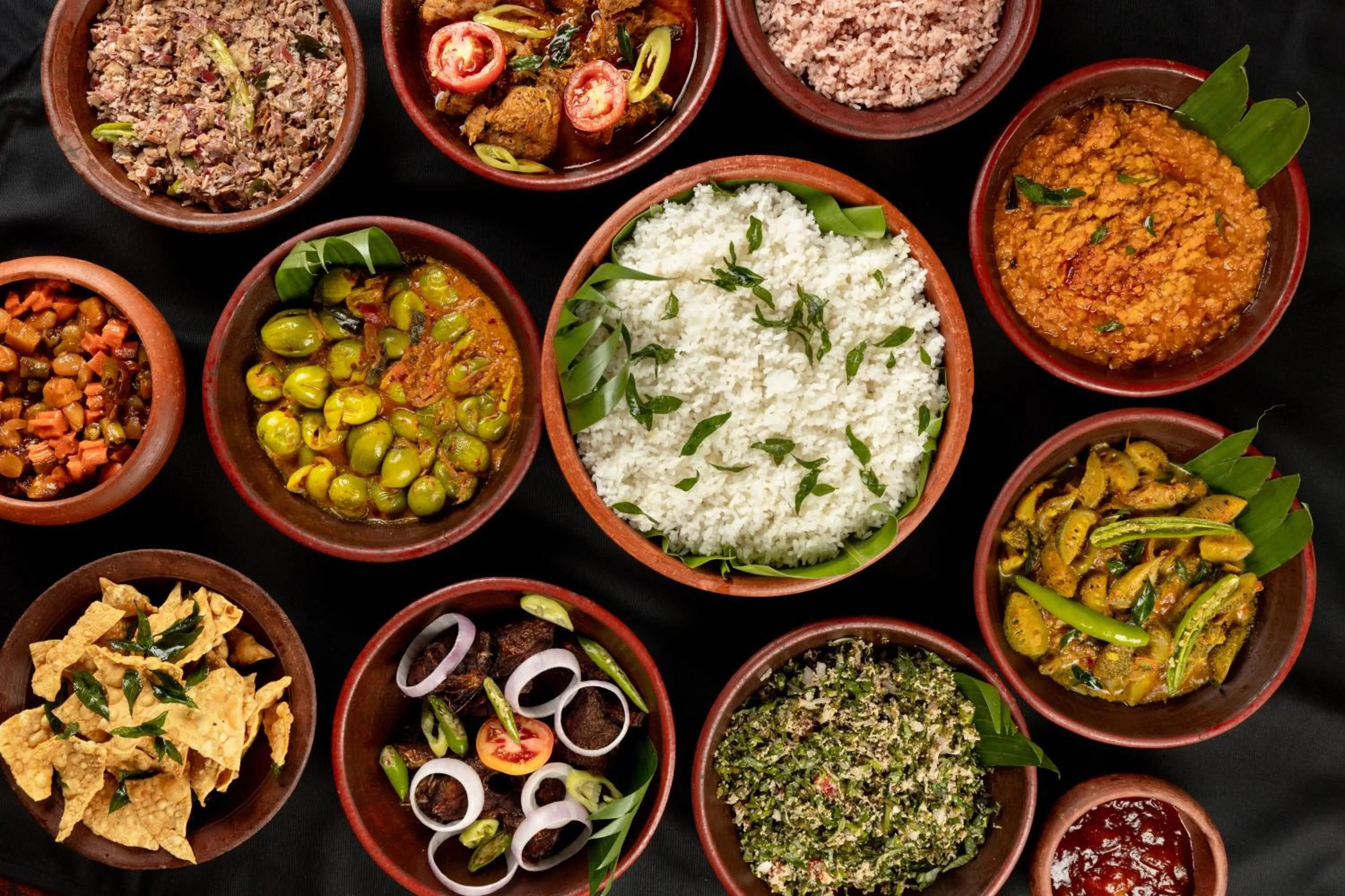 Food in Mapakada Village - Mahiyanganaya