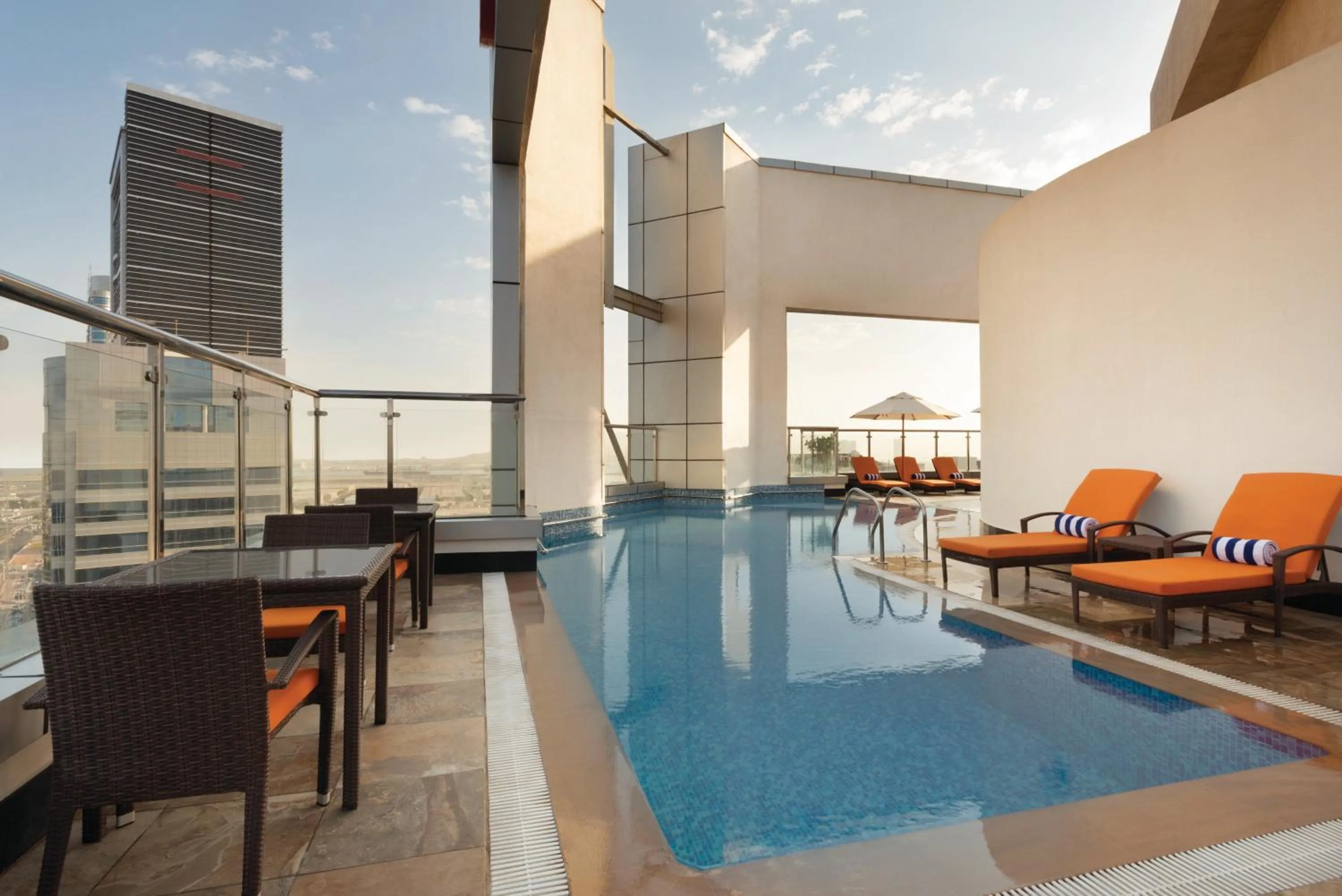 Swimming pool in Ramada Abu Dhabi Corniche