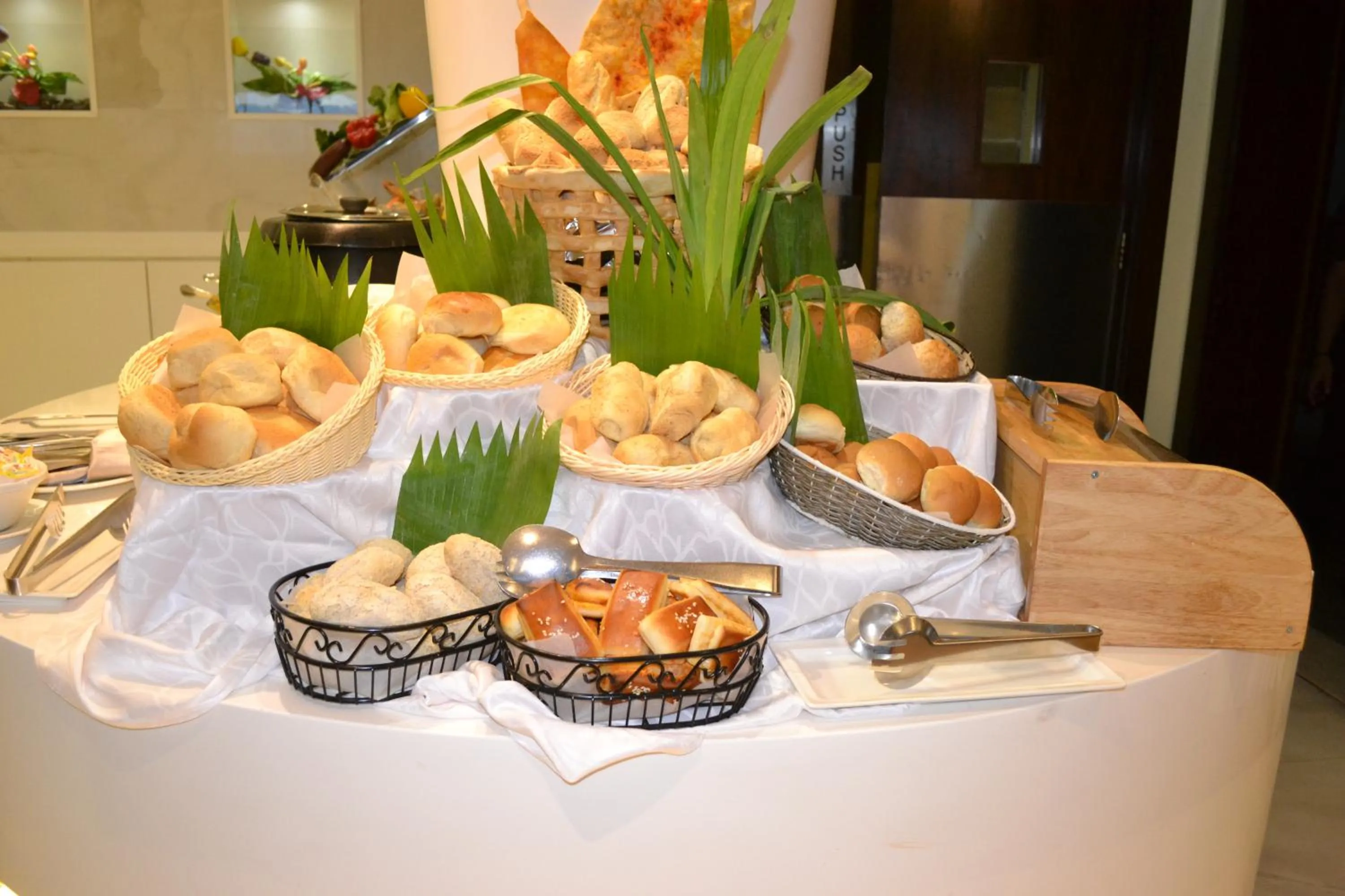 Buffet breakfast in Ramada Abu Dhabi Corniche