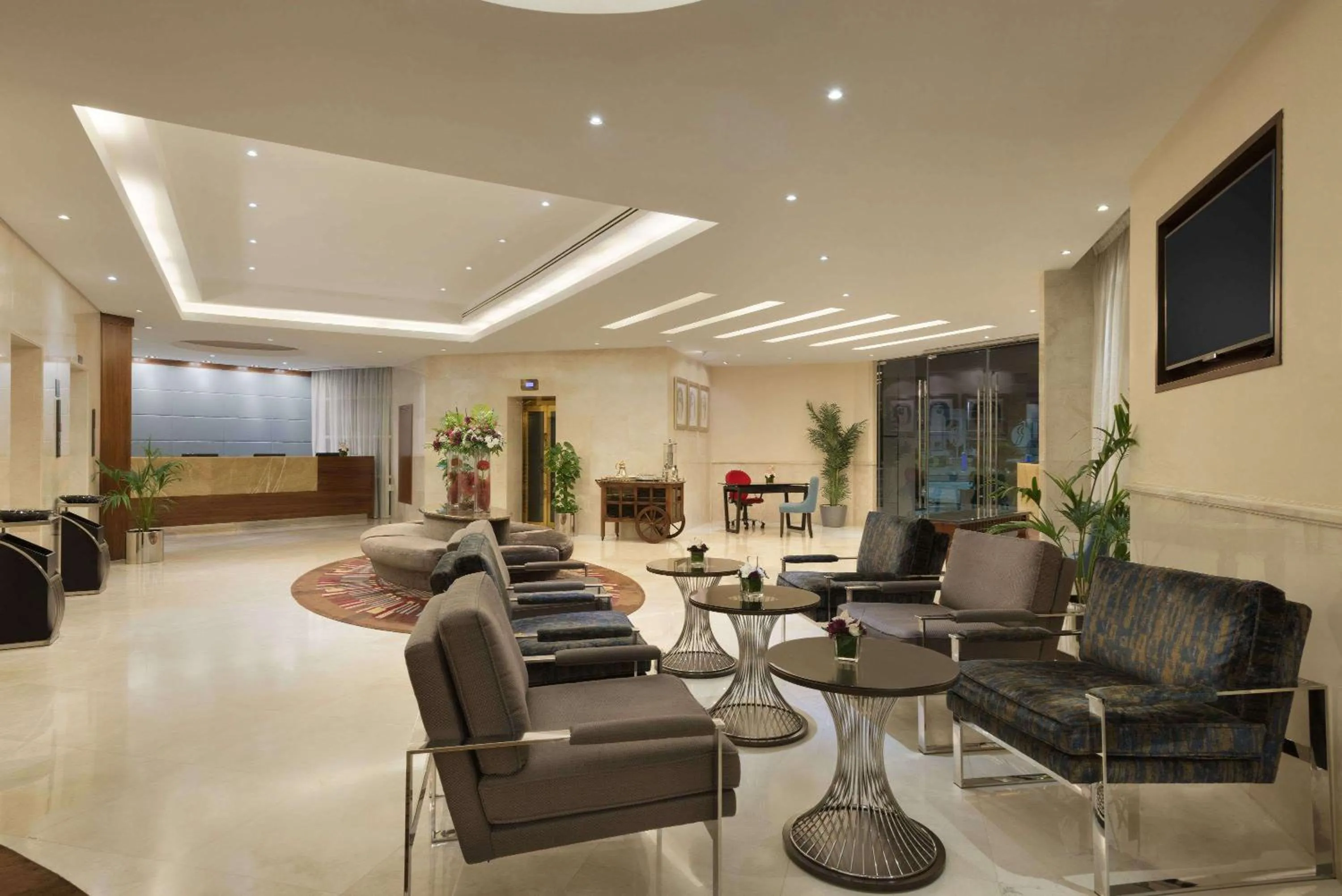 Lobby or reception in Ramada Abu Dhabi Corniche