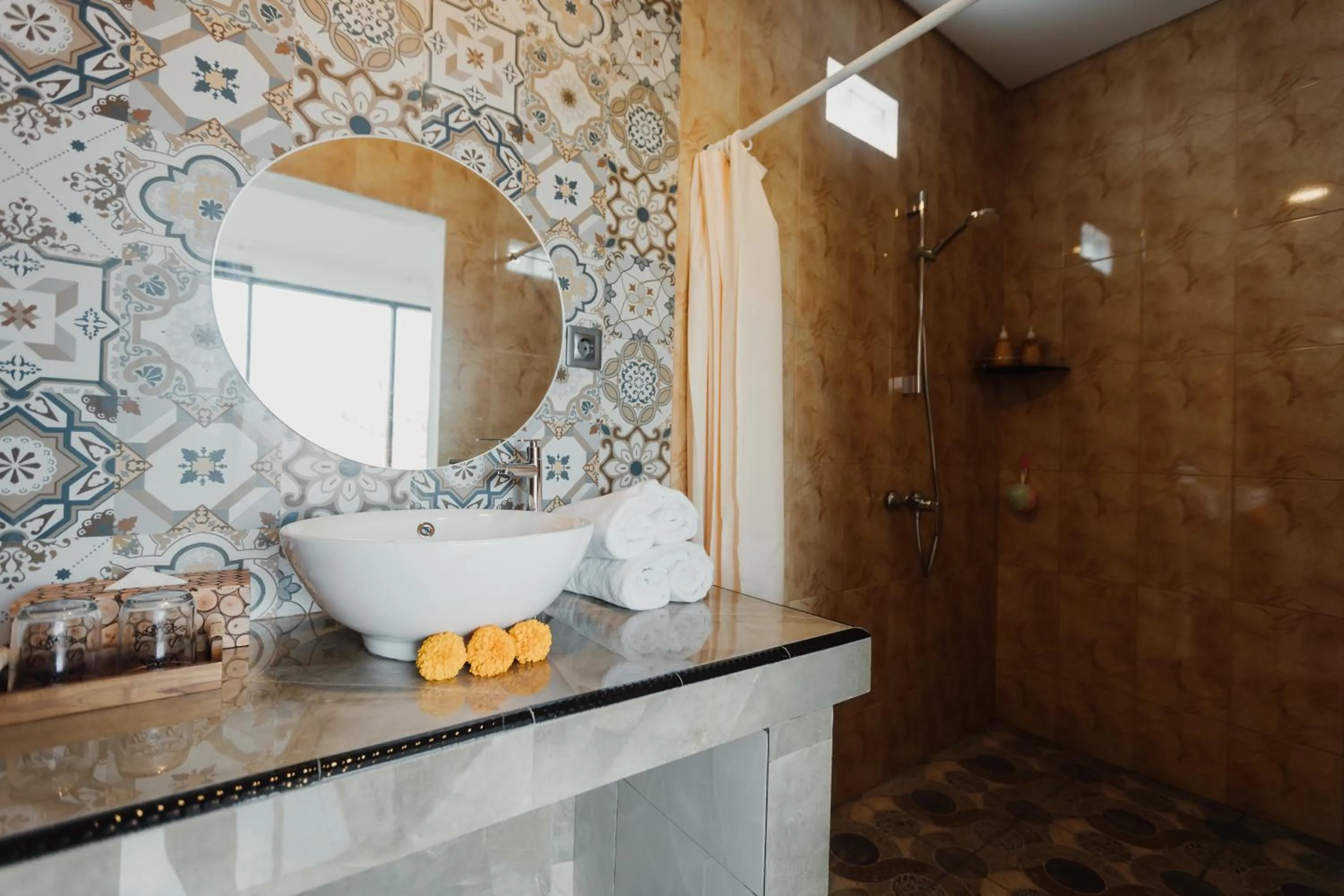 Shower in Dana's House