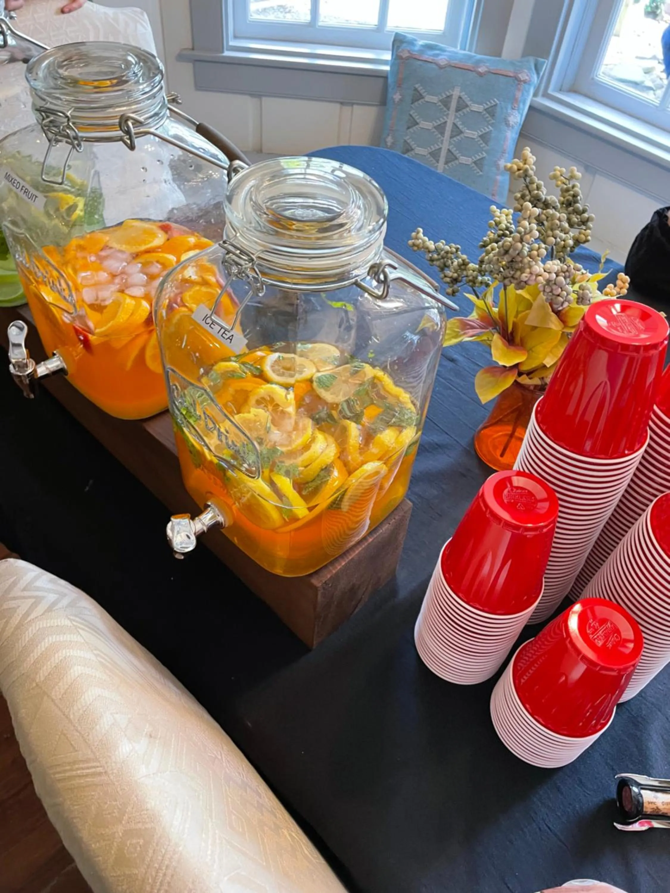 Food and drinks in Chimney Hill Estate Inn