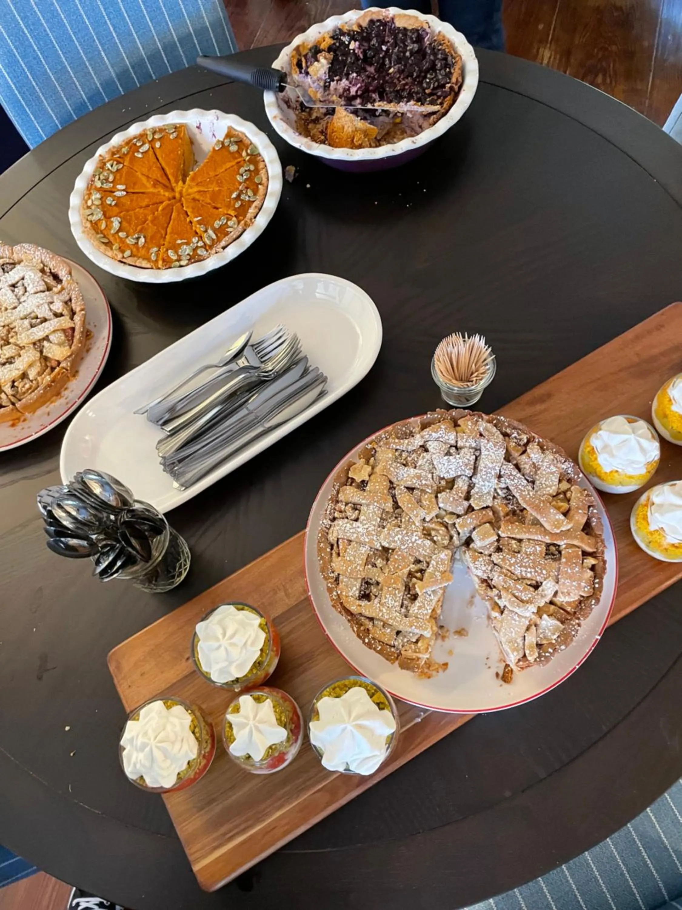 Food in Chimney Hill Estate Inn