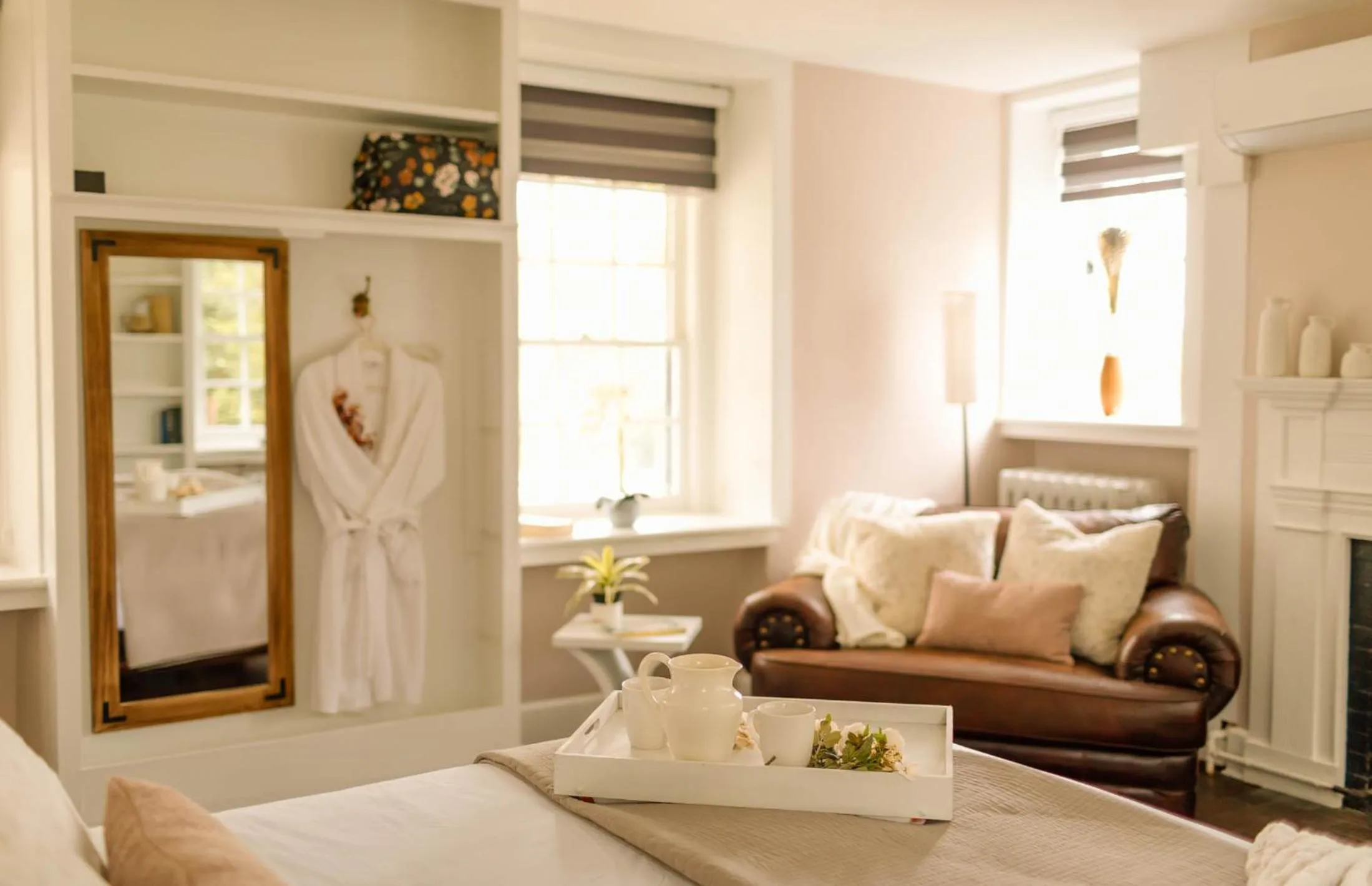 Bed in Chimney Hill Estate Inn