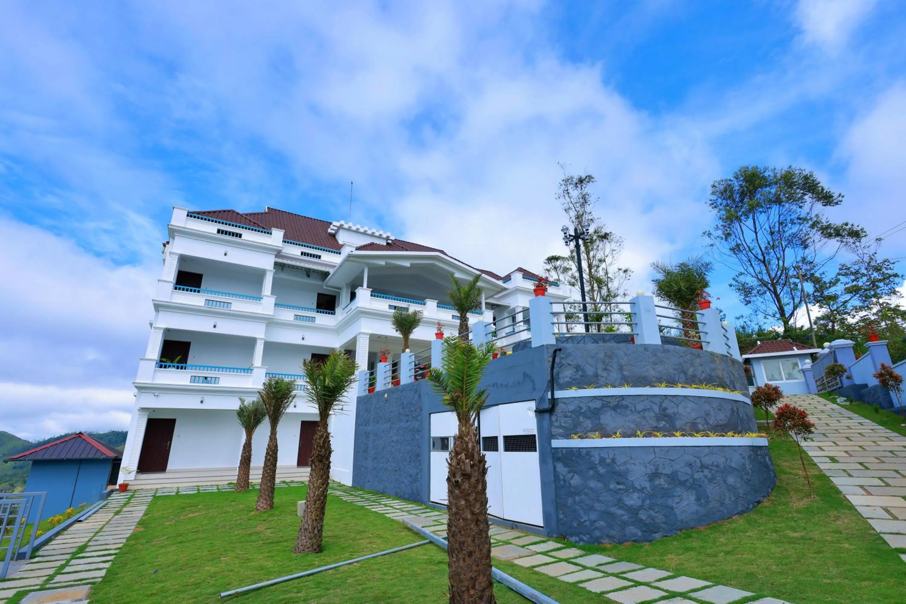 Property building in The Windy Mist Resort Munnar