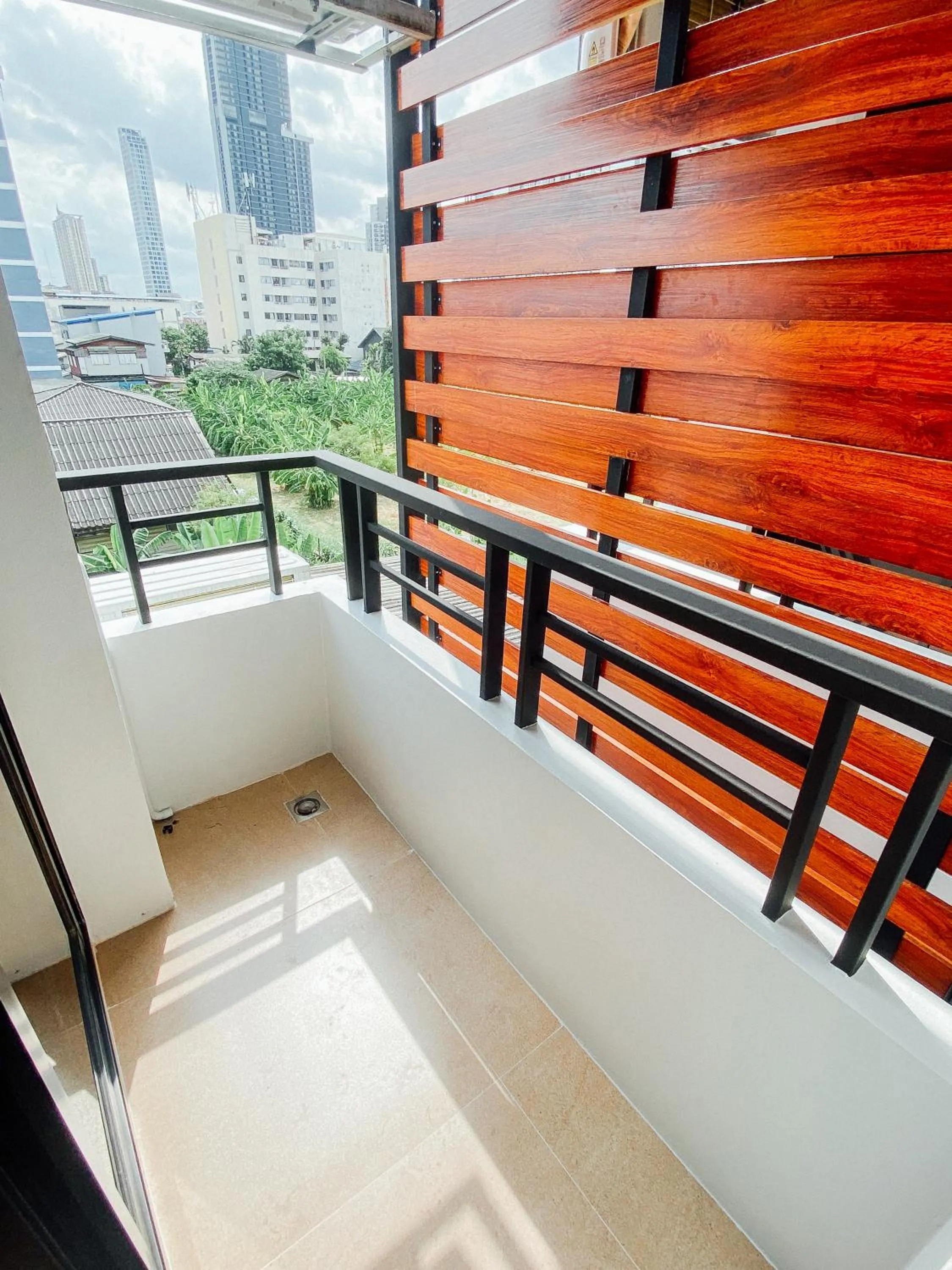 Balcony/Terrace in GP House Bangkok - Sukhumvit Onnut BTS Skytrain