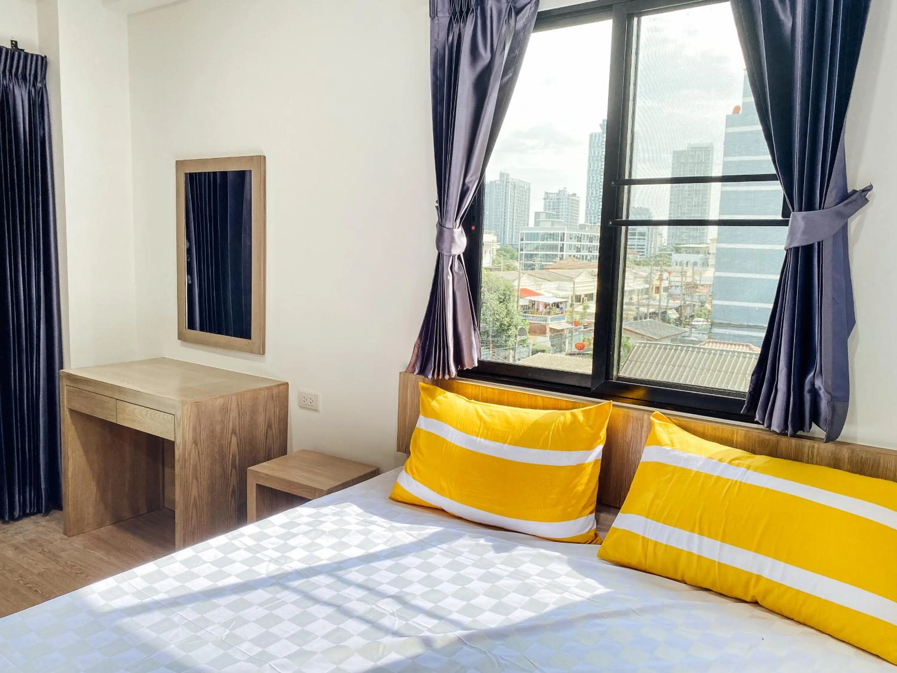 Bed in GP House Bangkok - Sukhumvit Onnut BTS Skytrain