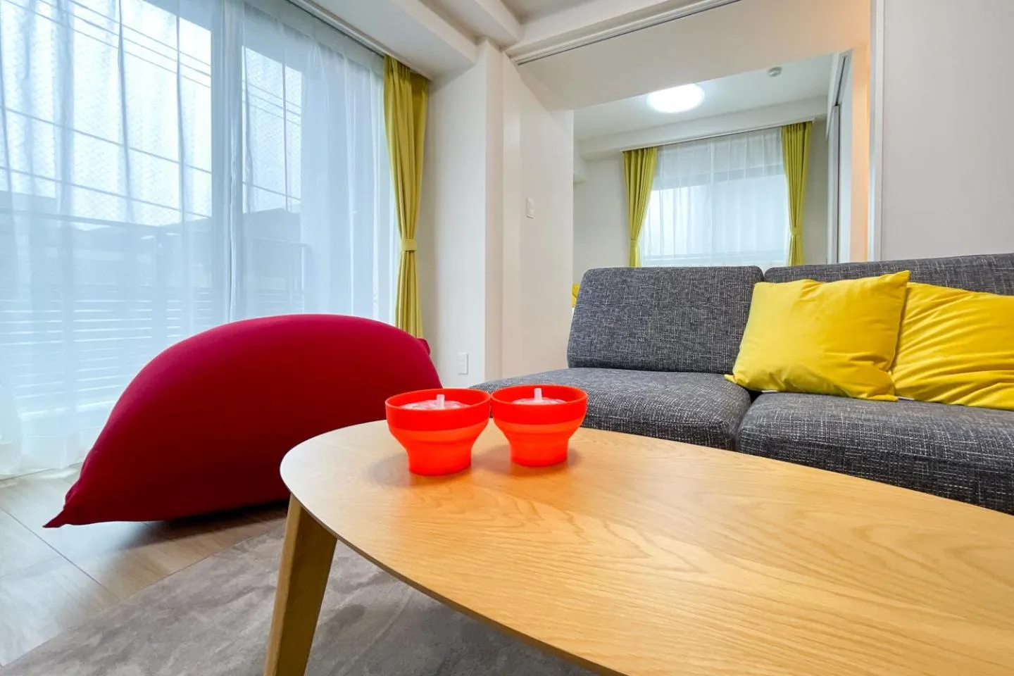 Living room in PARK AXIS Azumabashi