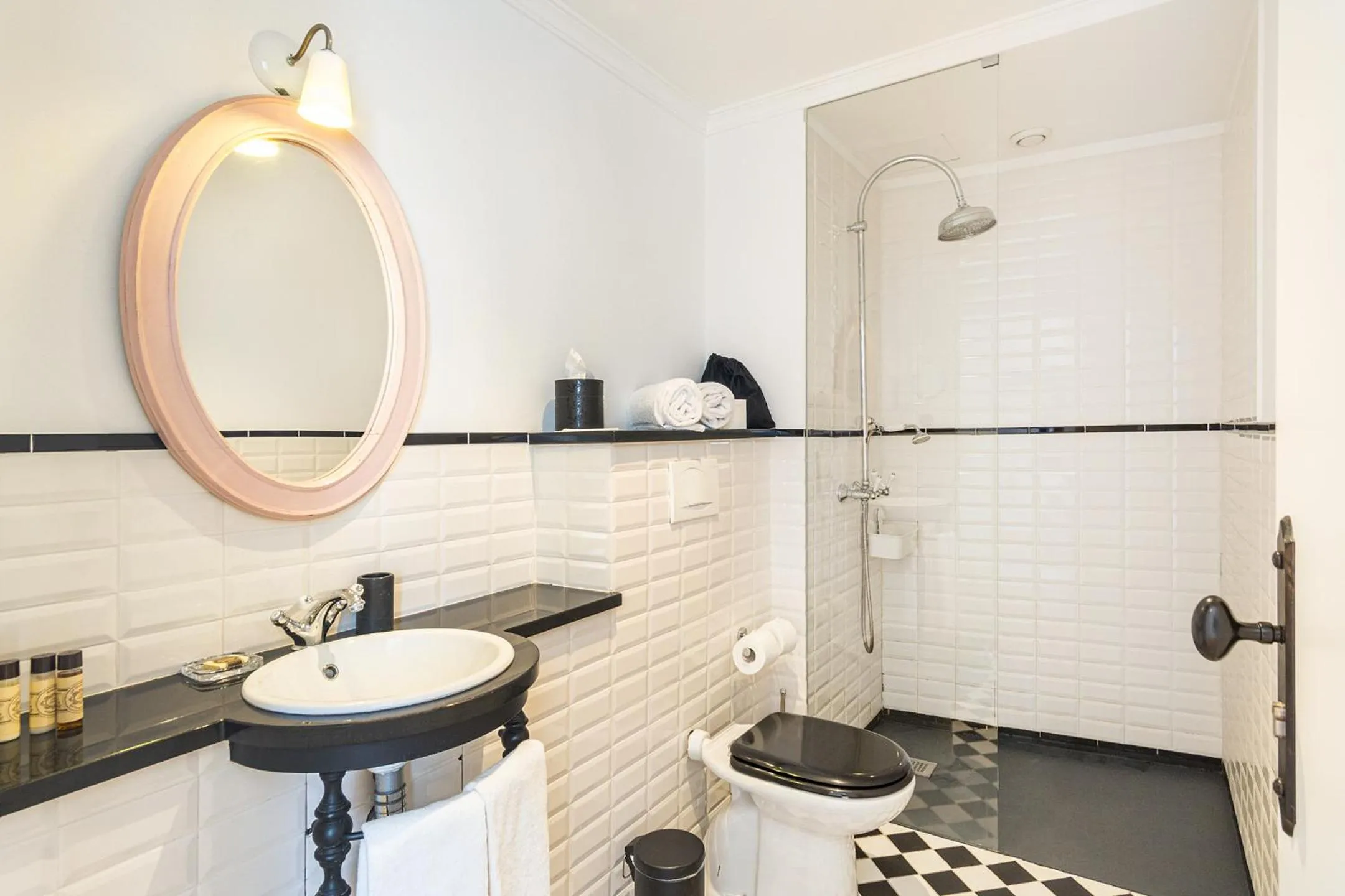 Shower in 1872 River House by Olivia