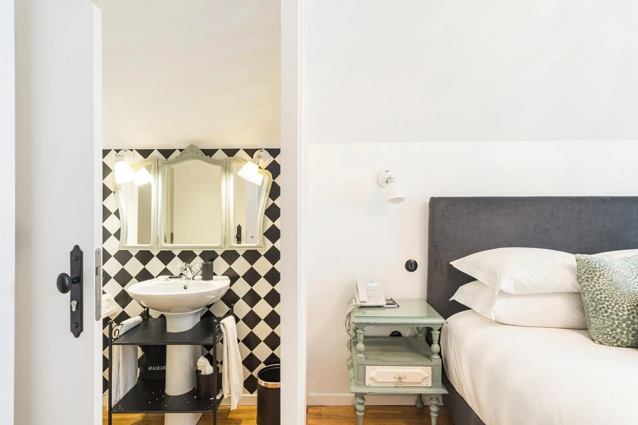 Bed in 1872 River House by Olivia