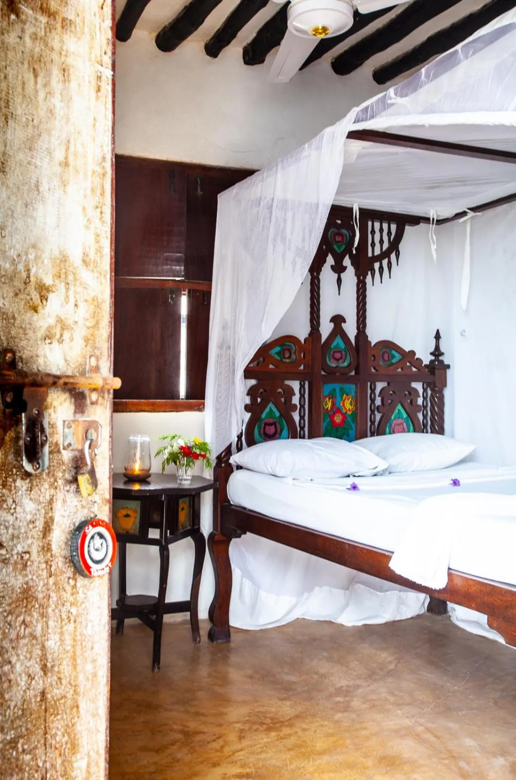 Bedroom, Bed in Jannat House