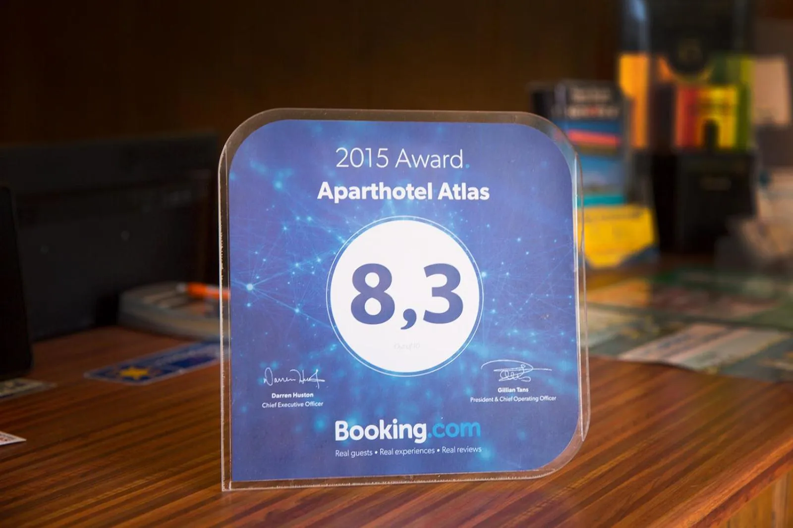 Logo/Certificate/Sign in Laguna Salada Hotel Apartamento