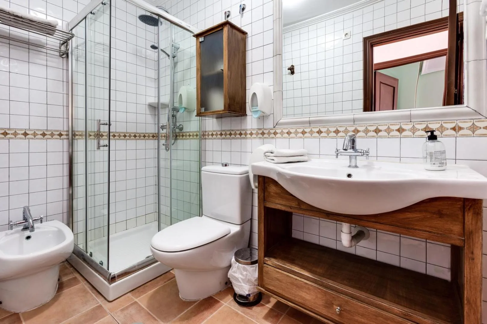 Bathroom in Laguna Salada Hotel Apartamento