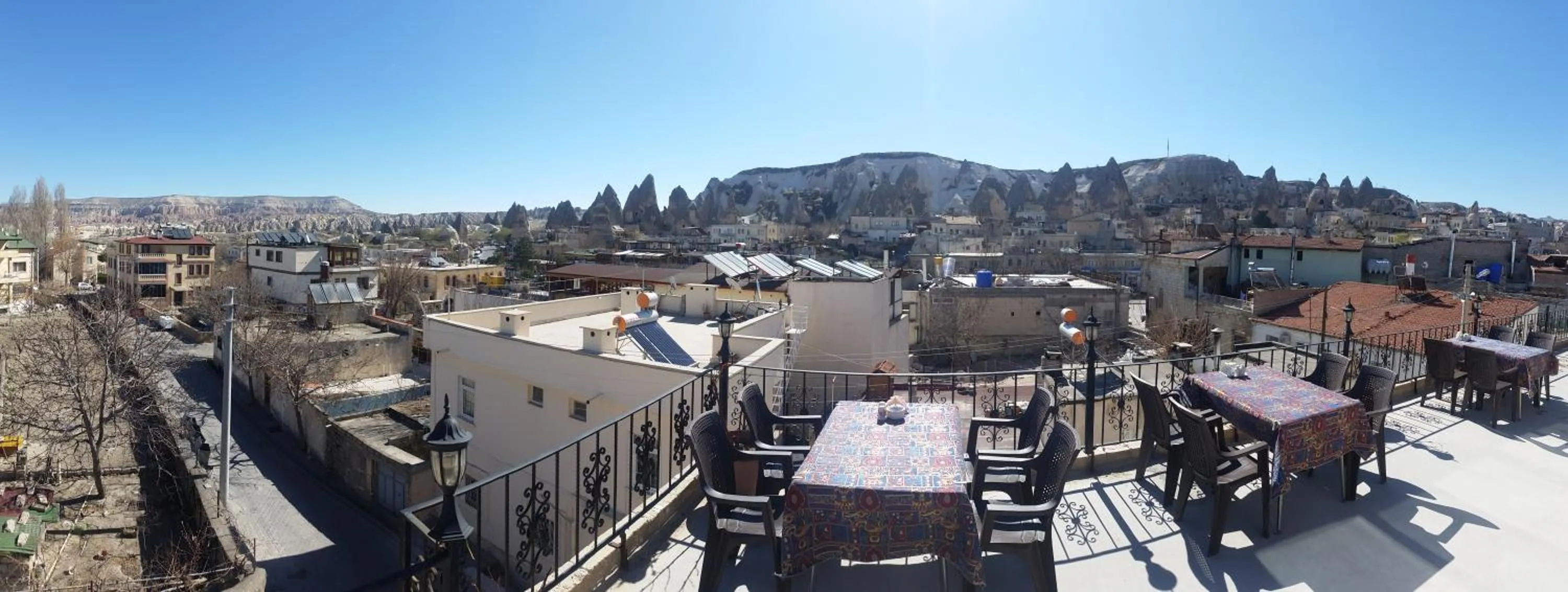 Balcony/Terrace in Emre's Stone House