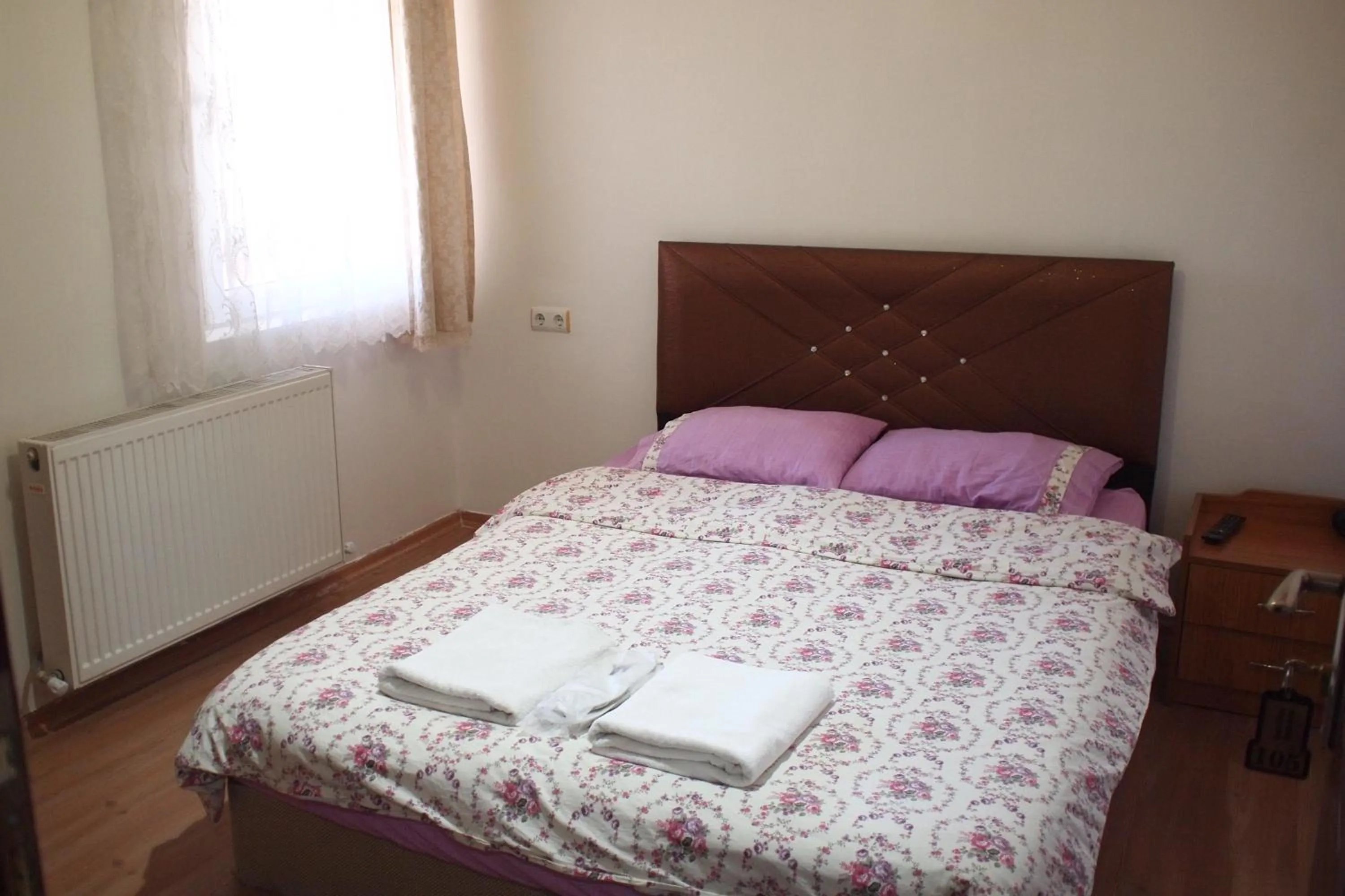 Bed in Emre's Stone House