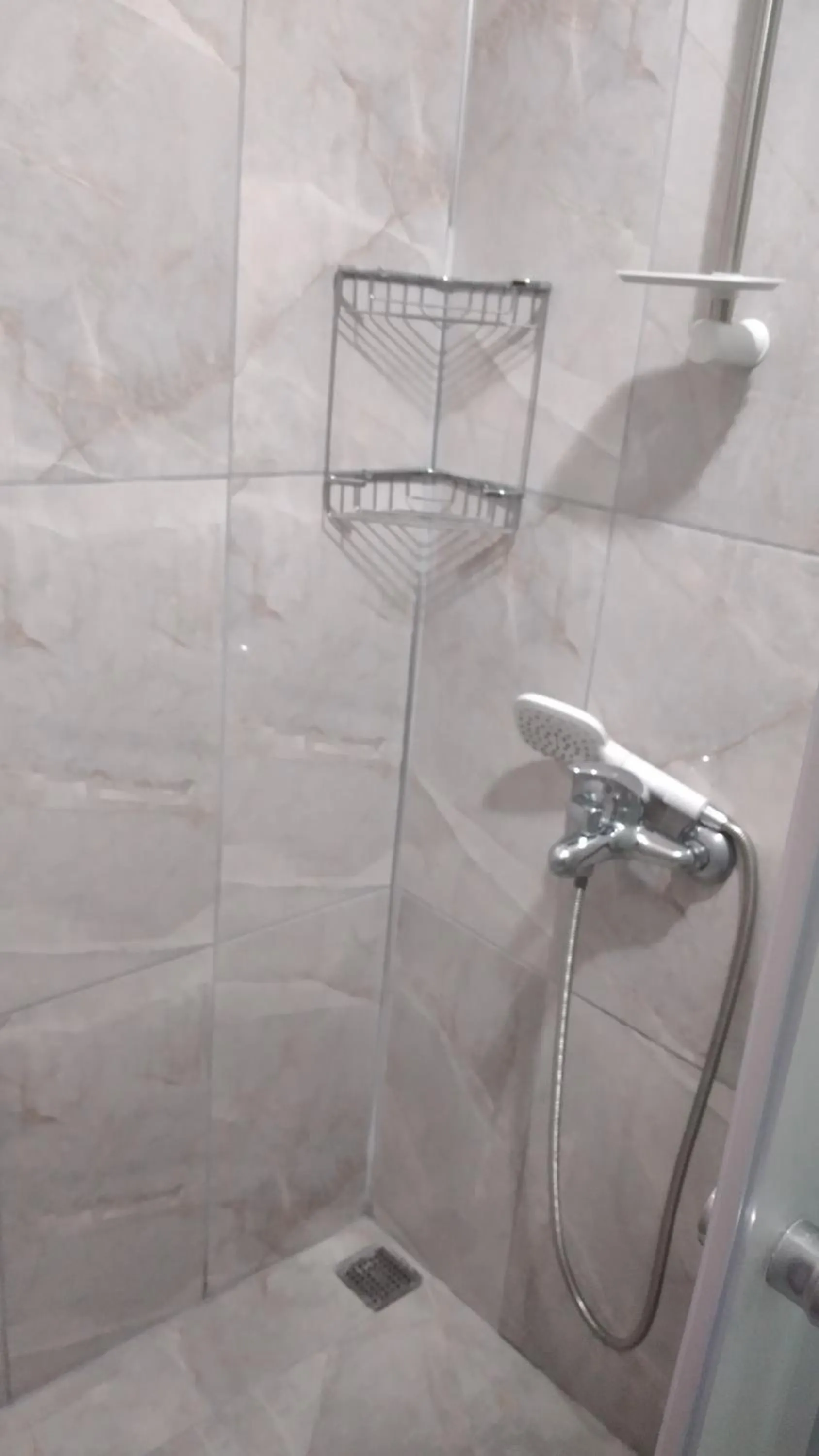 Shower in Emre's Stone House