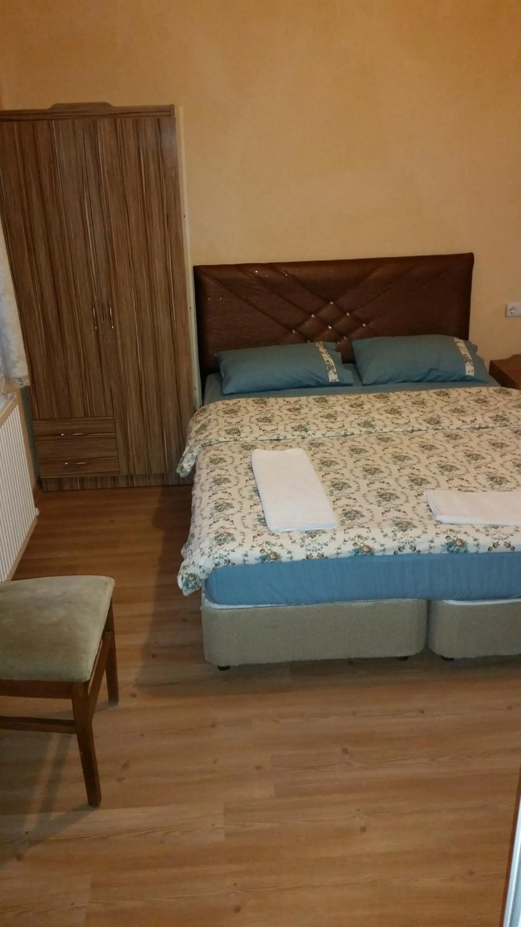 Bed in Emre's Stone House