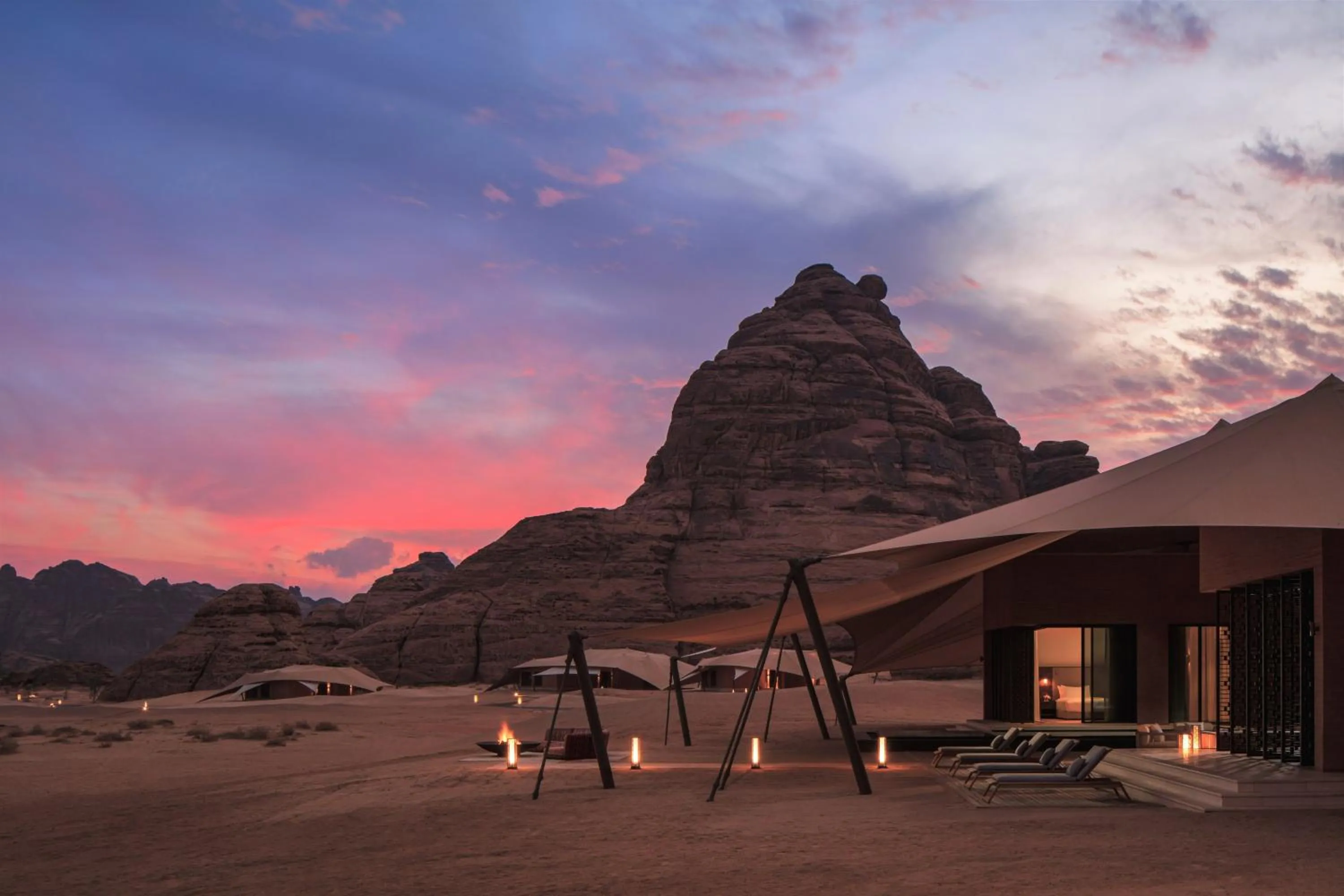 Property building in Banyan Tree AlUla