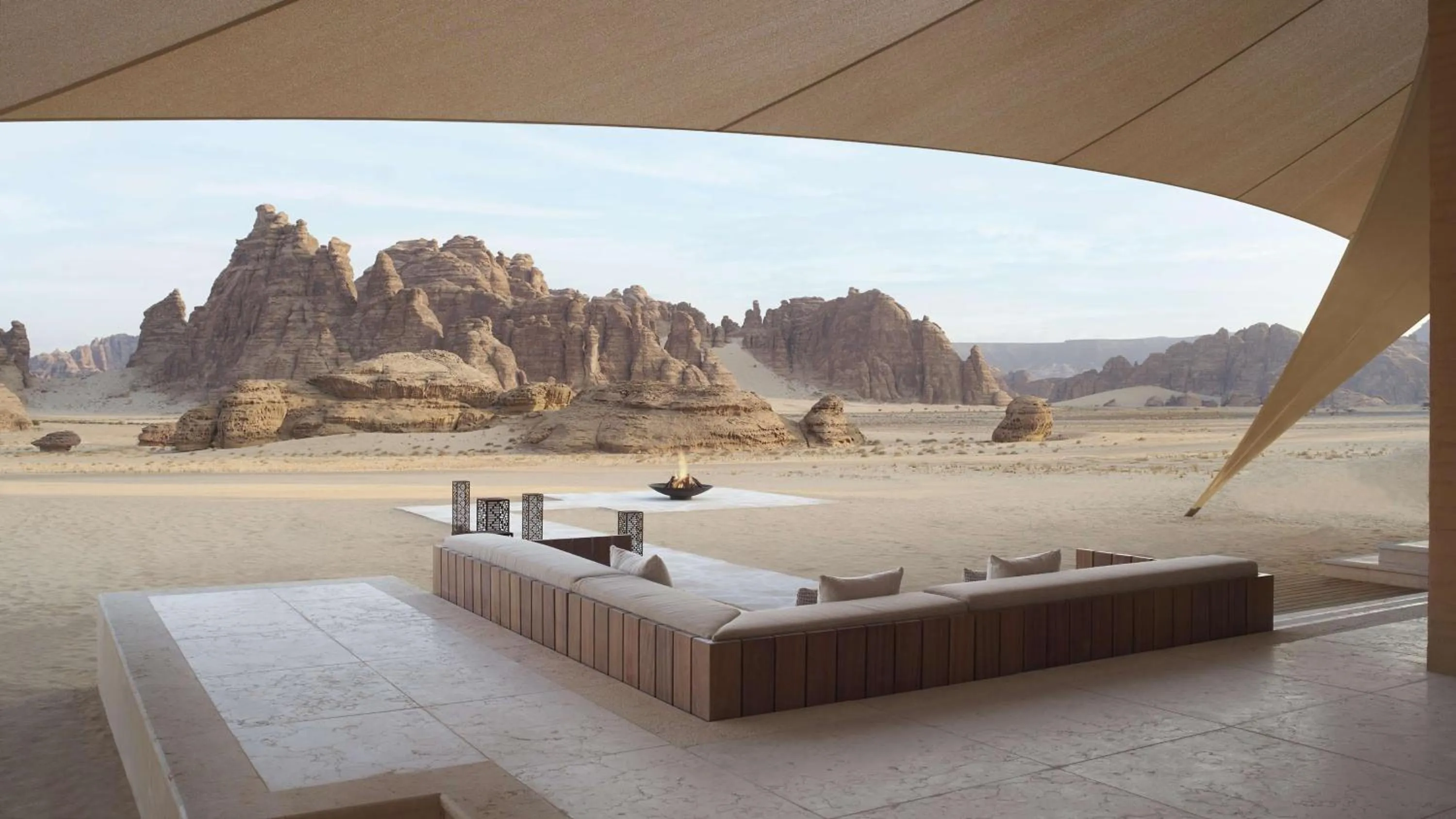 Property building in Banyan Tree AlUla