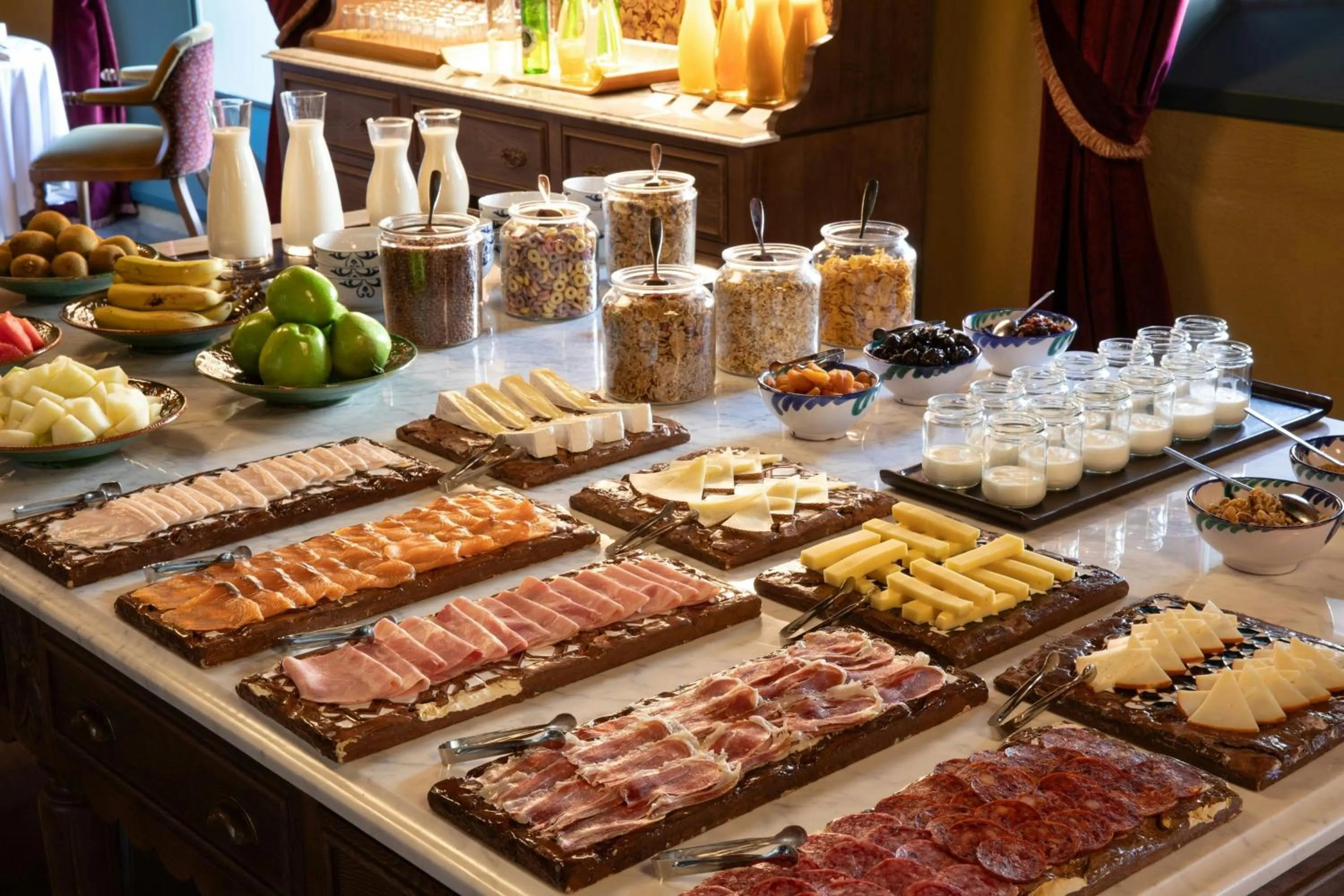 Breakfast in Hotel Palacio de Santa Paula, Autograph Collection