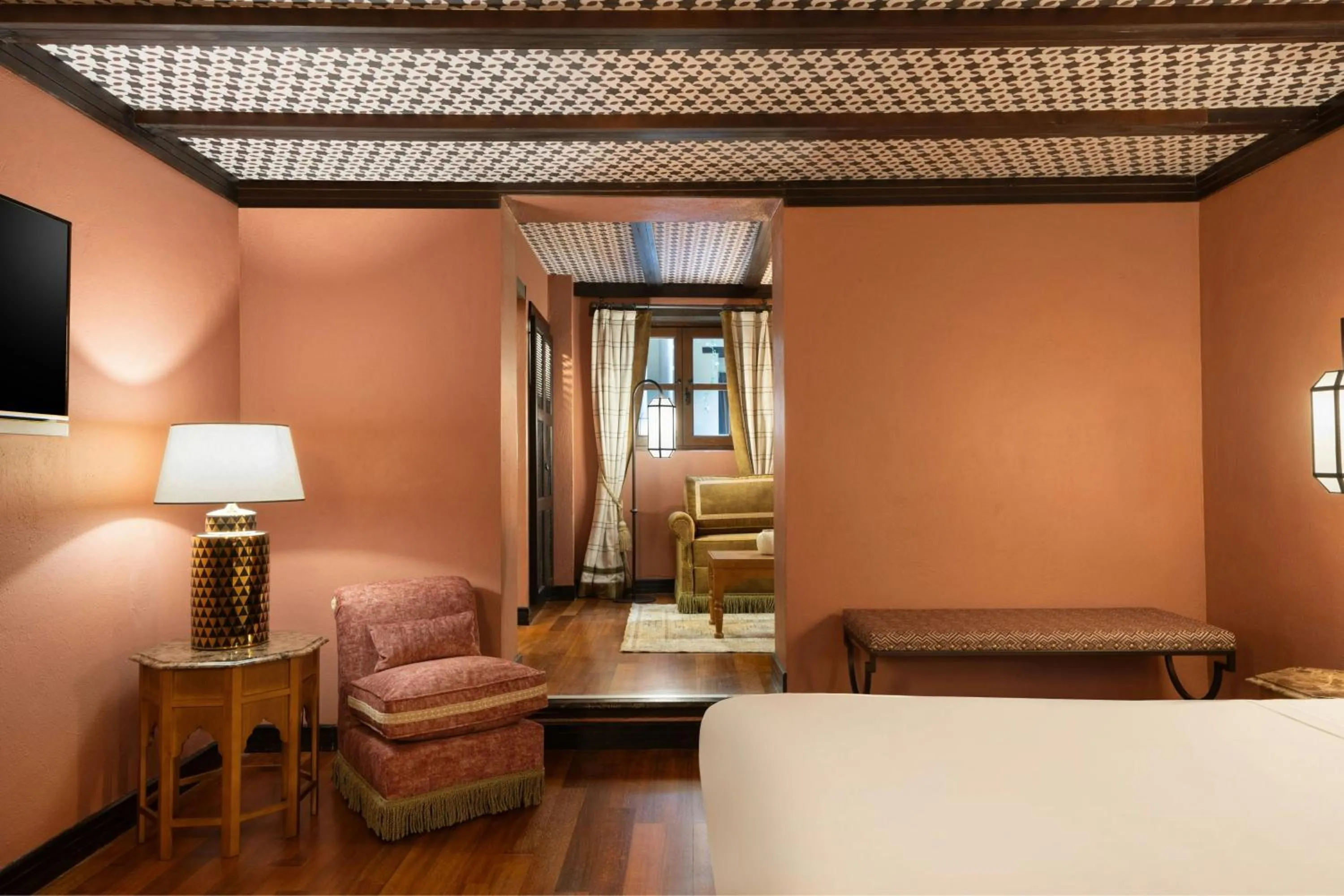 Photo of the whole room, Bed in Hotel Palacio de Santa Paula, Autograph Collection