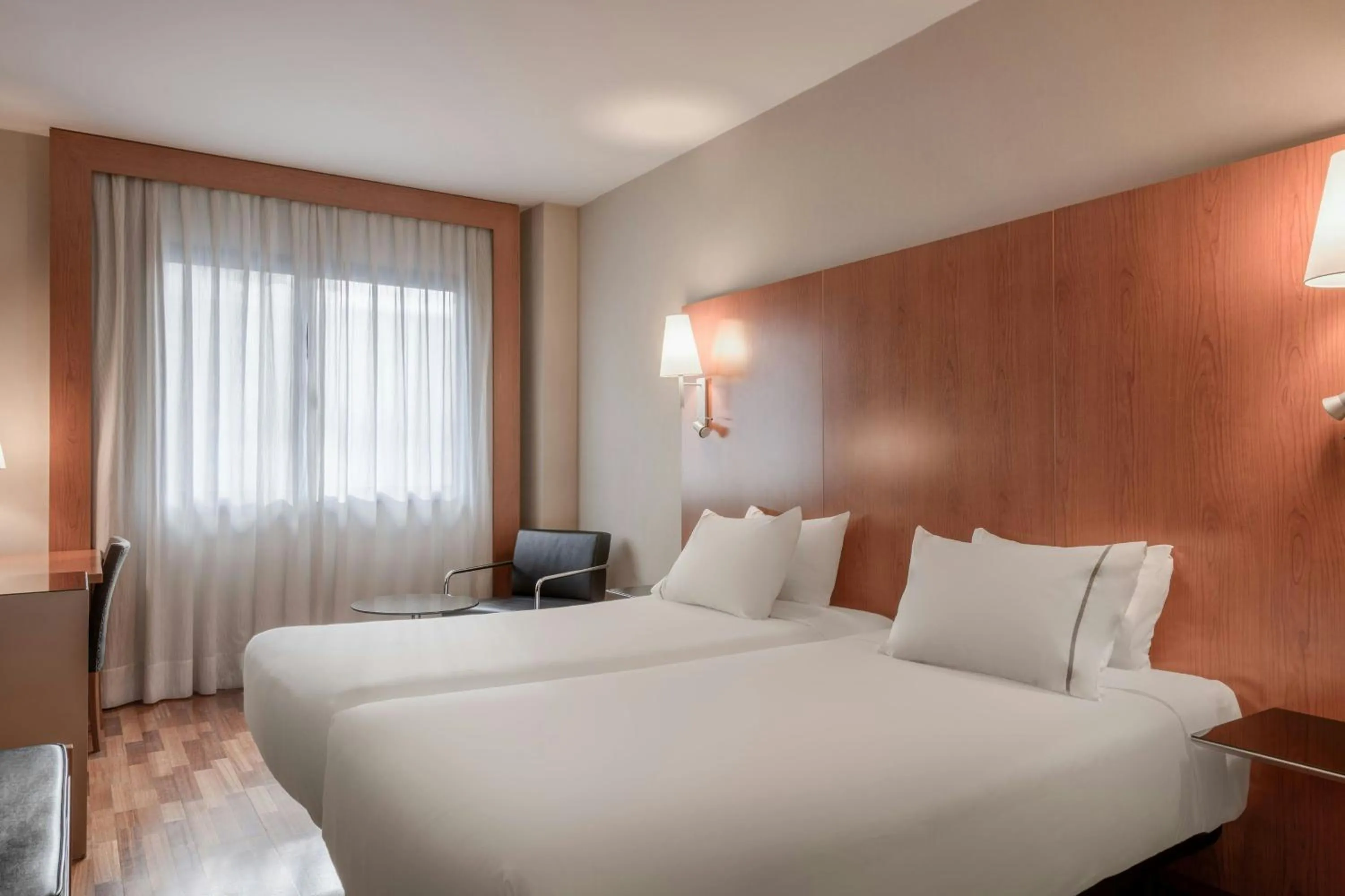 Photo of the whole room, Bed in AC Hotel León San Antonio by Marriott