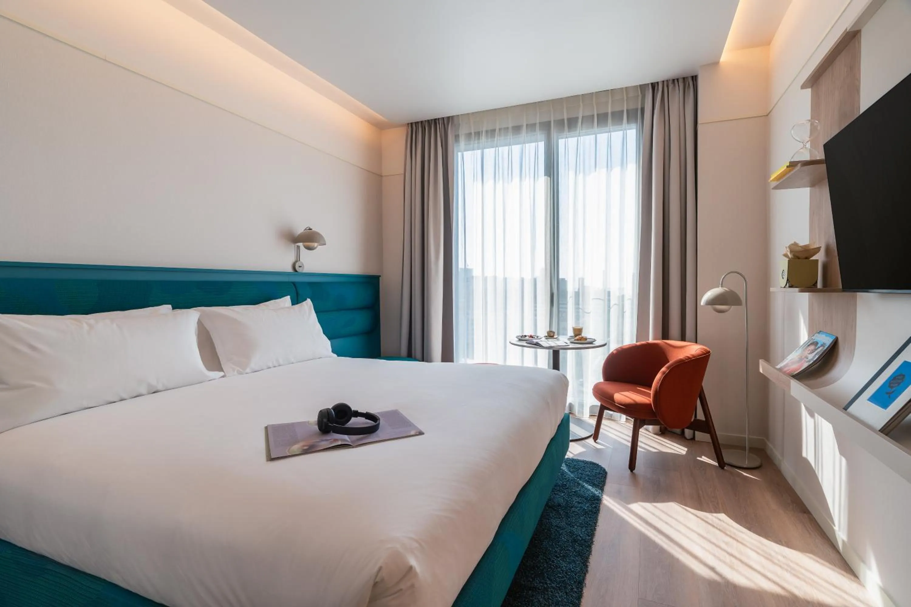 Bedroom, Bed in The Social Hub Barcelona Poblenou