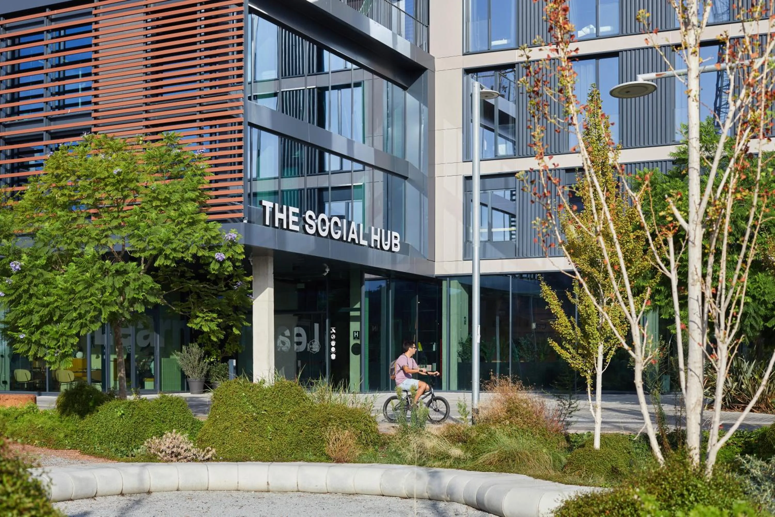 Property building in The Social Hub Barcelona Poblenou