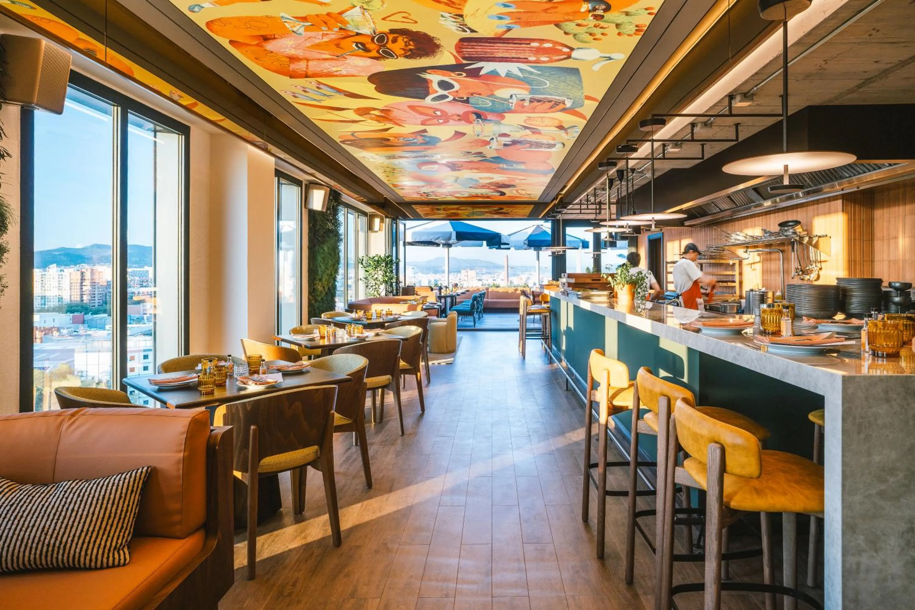 Restaurant/places to eat in The Social Hub Barcelona Poblenou