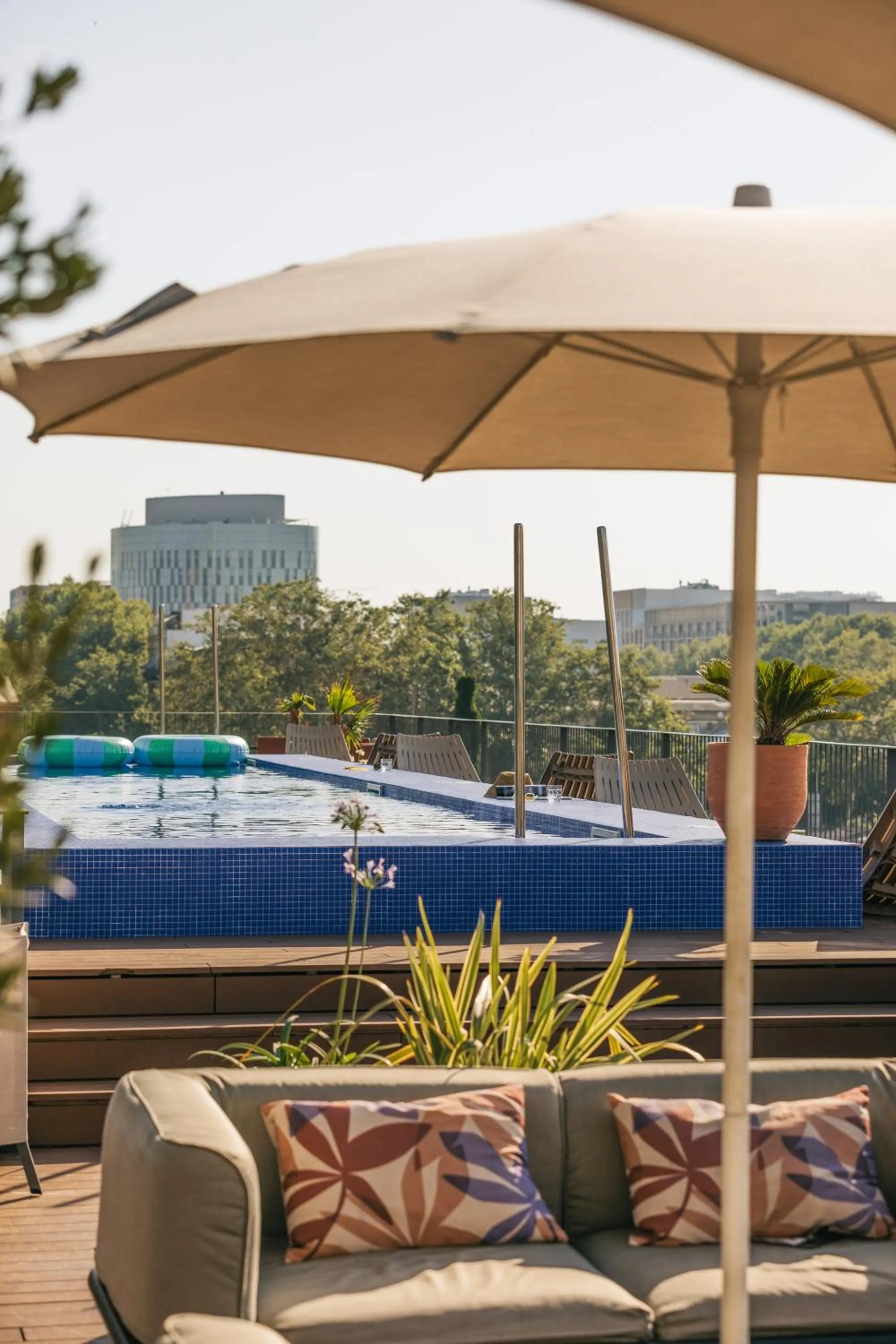 Swimming pool in The Social Hub Barcelona Poblenou