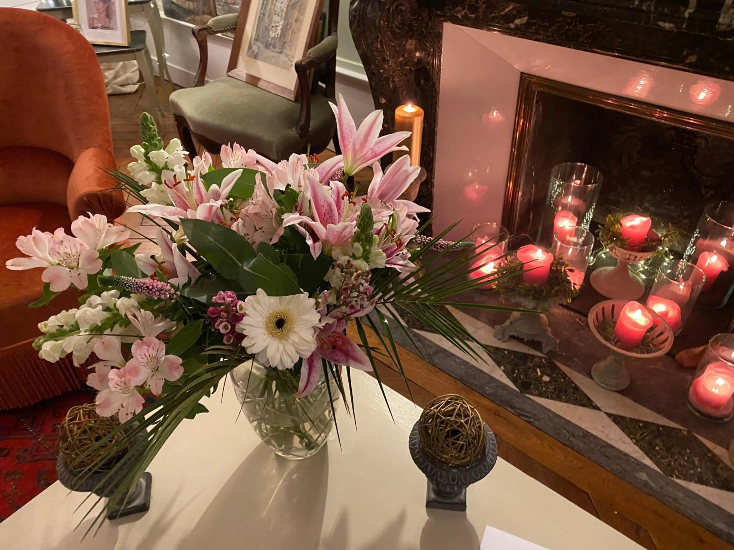 Living room in Au 16 Place Saint Louis