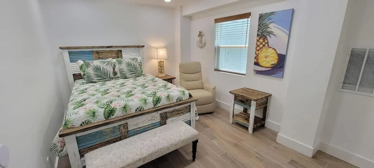 Bed in Bahama Mama House