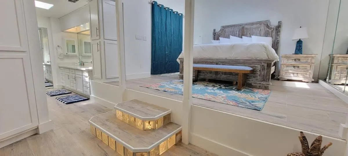 Bed in Bahama Mama House