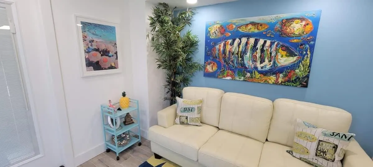 Living room in Bahama Mama House