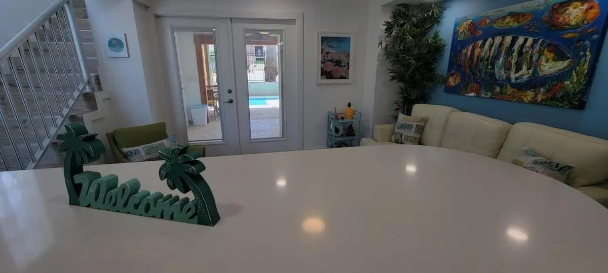 Living room in Bahama Mama House