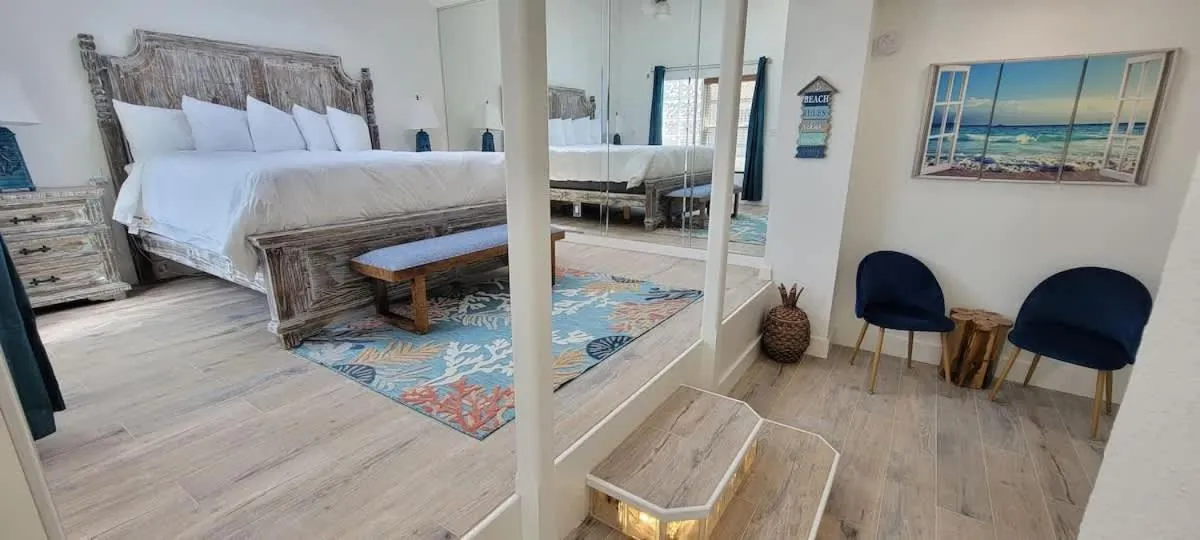 Bed in Bahama Mama House