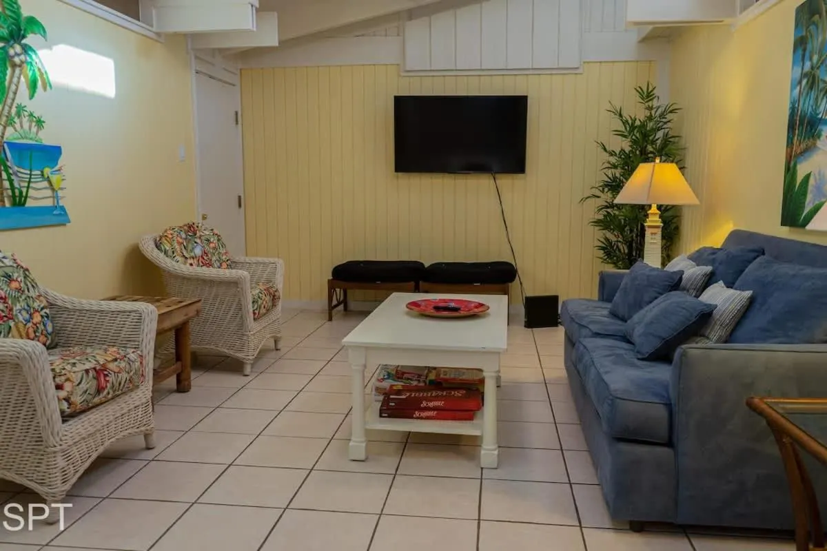 Living room in Caribbean Vibes House