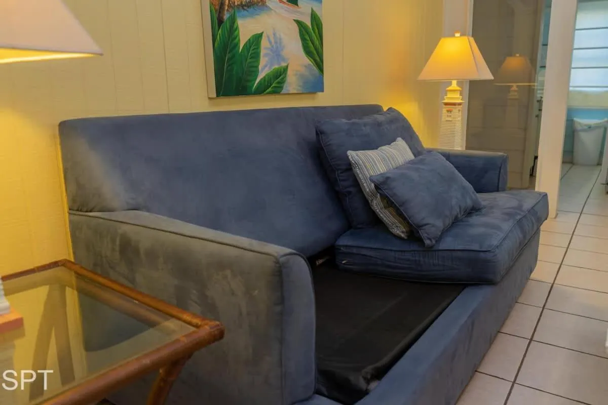 Living room in Caribbean Vibes House