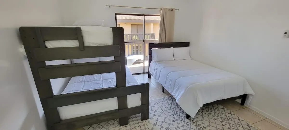 Bed in Tiki Condo 261