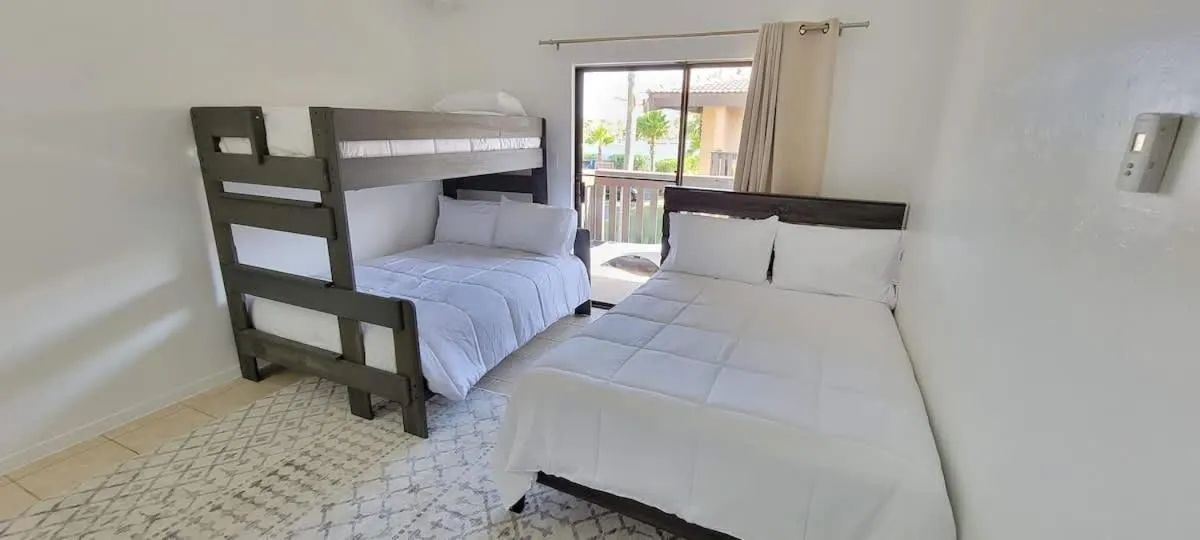 Bed in Tiki Condo 261