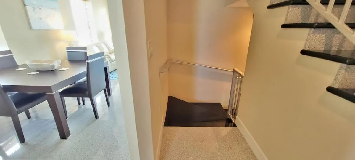 Dining area in Tortuga Bay