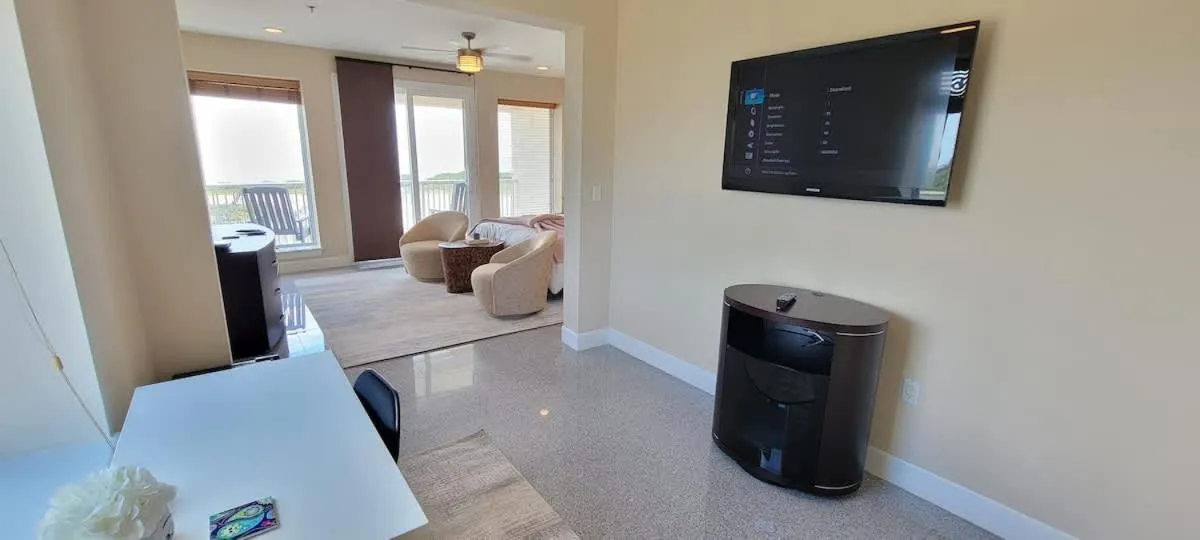 Living room in Tortuga Bay