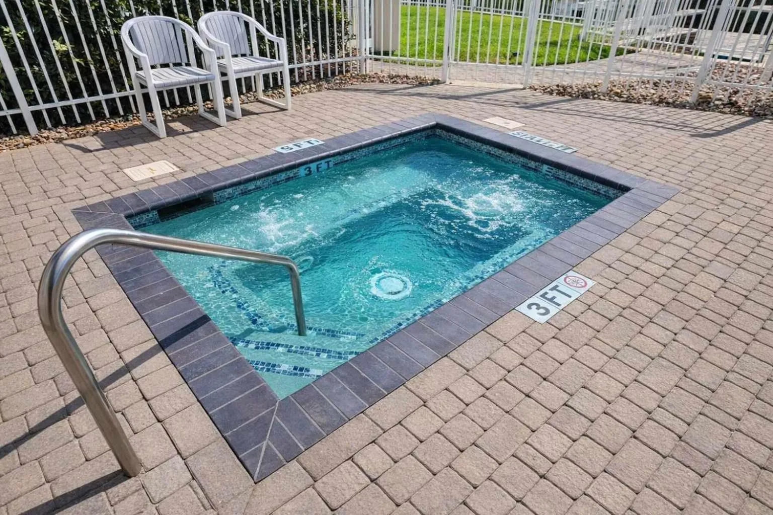 Swimming pool in Tortuga Bay