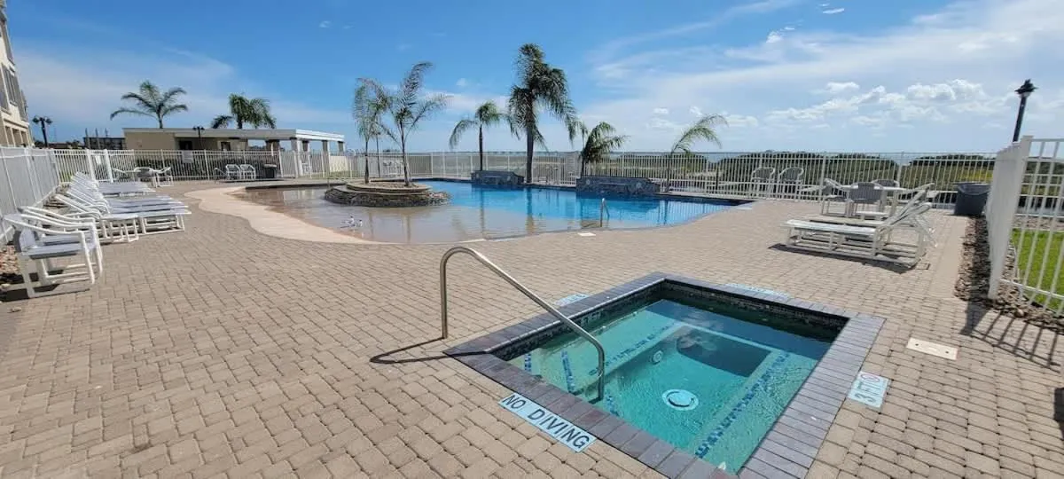 Swimming pool in Tortuga Bay