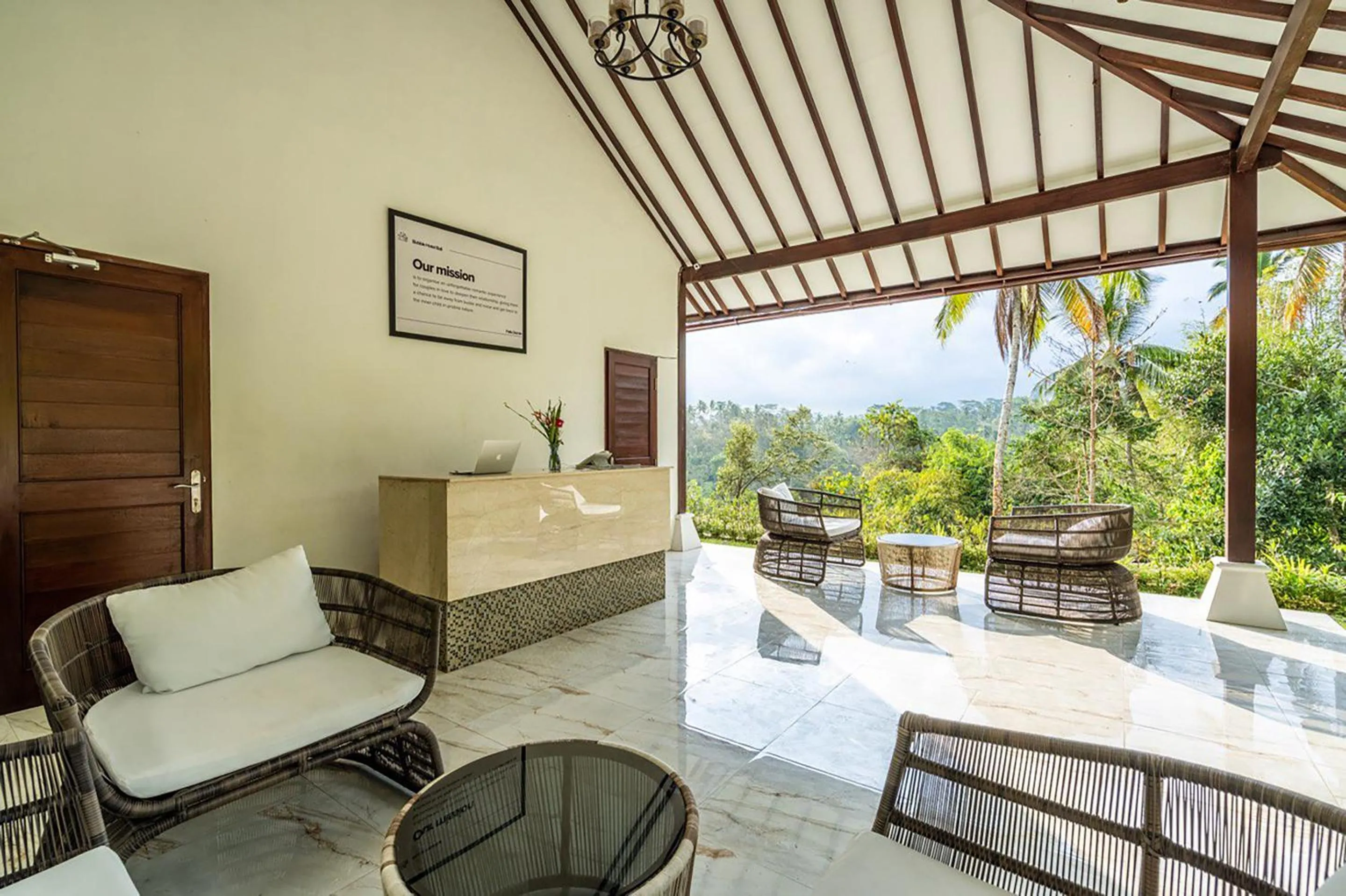 Lobby or reception in Bubble Hotel Bali Ubud - Adults Only - New Year's Offer