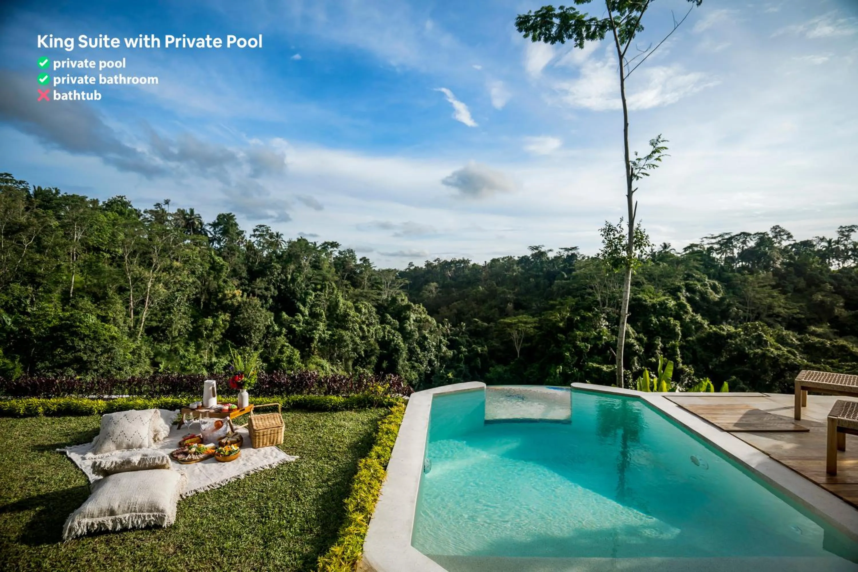 Natural landscape in Bubble Hotel Bali Ubud - Adults Only - New Year's Offer