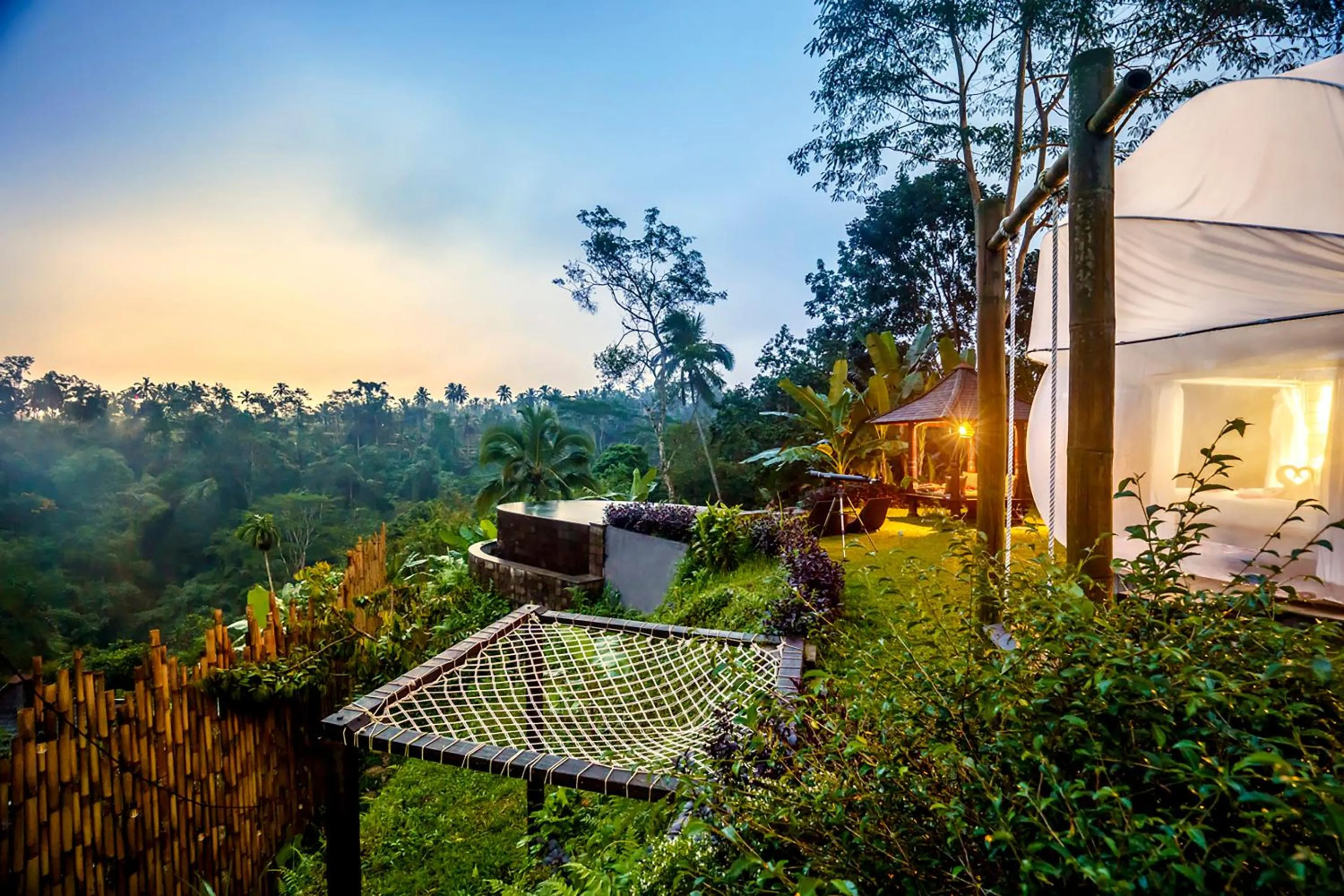 Natural landscape in Bubble Hotel Bali Ubud - Adults Only - New Year's Offer