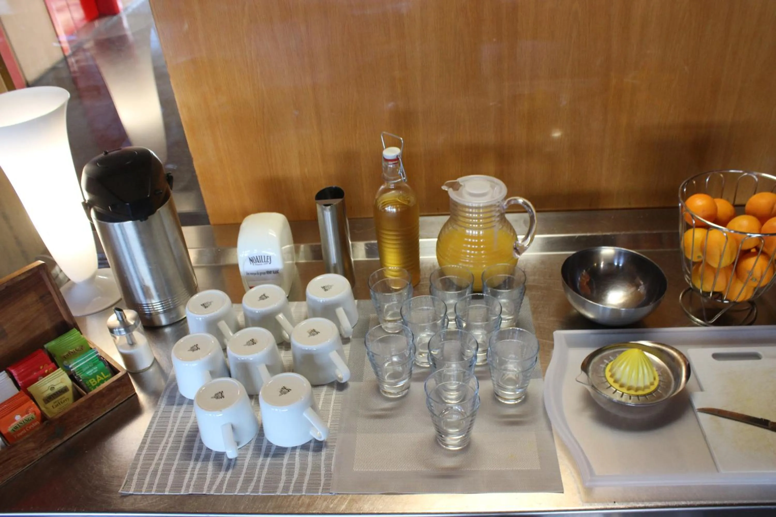 Breakfast in Hotel le Corbusier