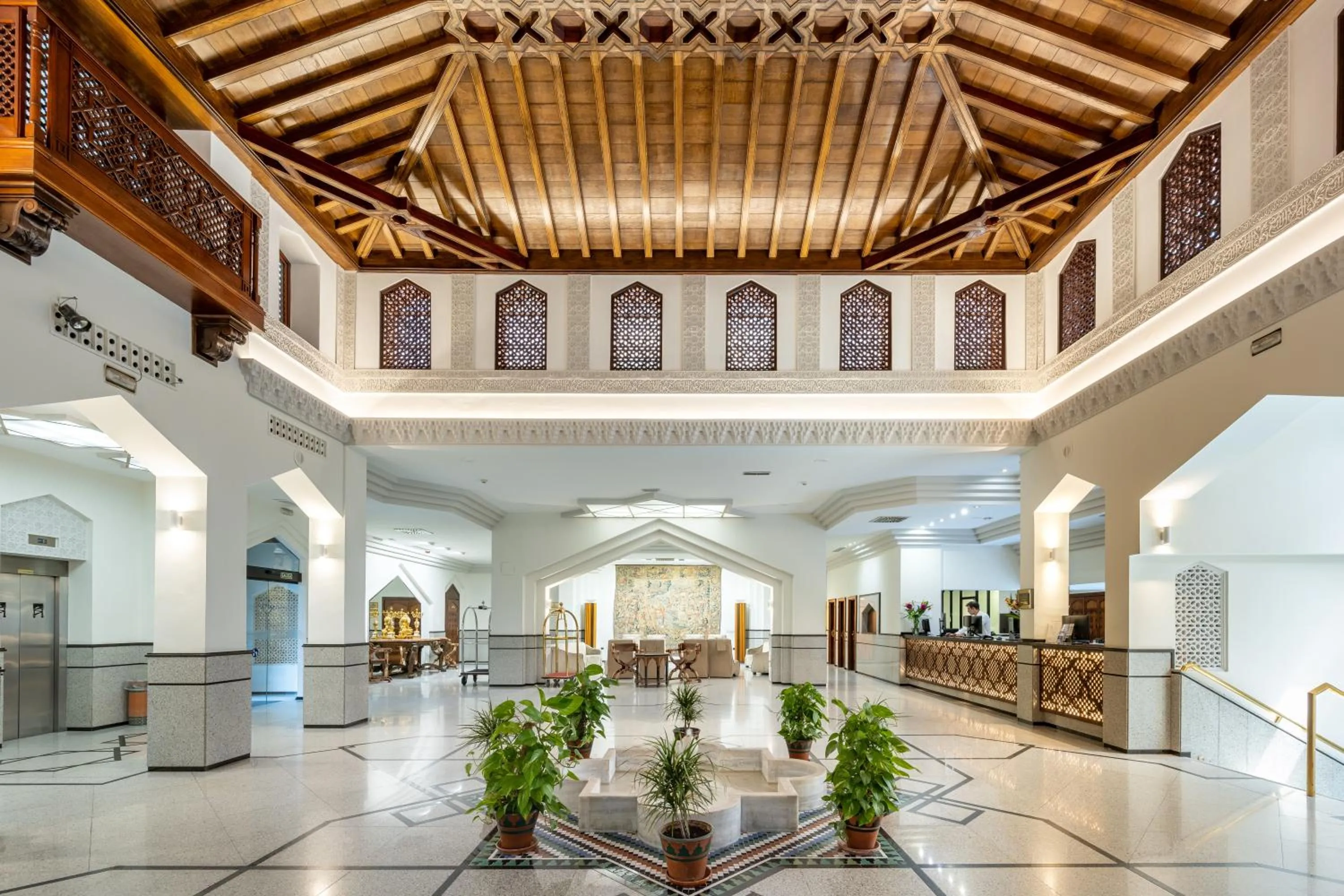Lobby or reception in Hotel Saray