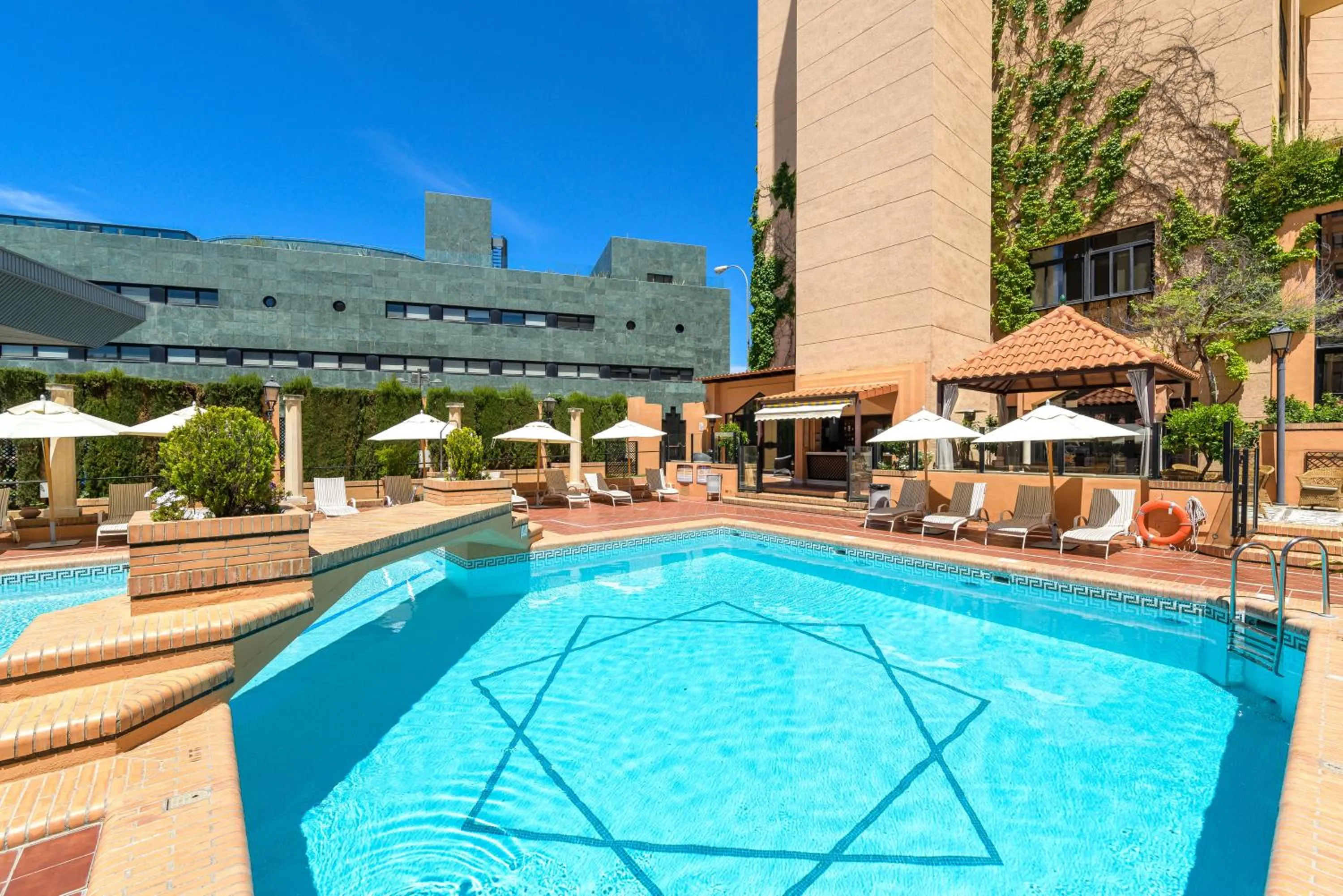 Swimming pool in Hotel Saray